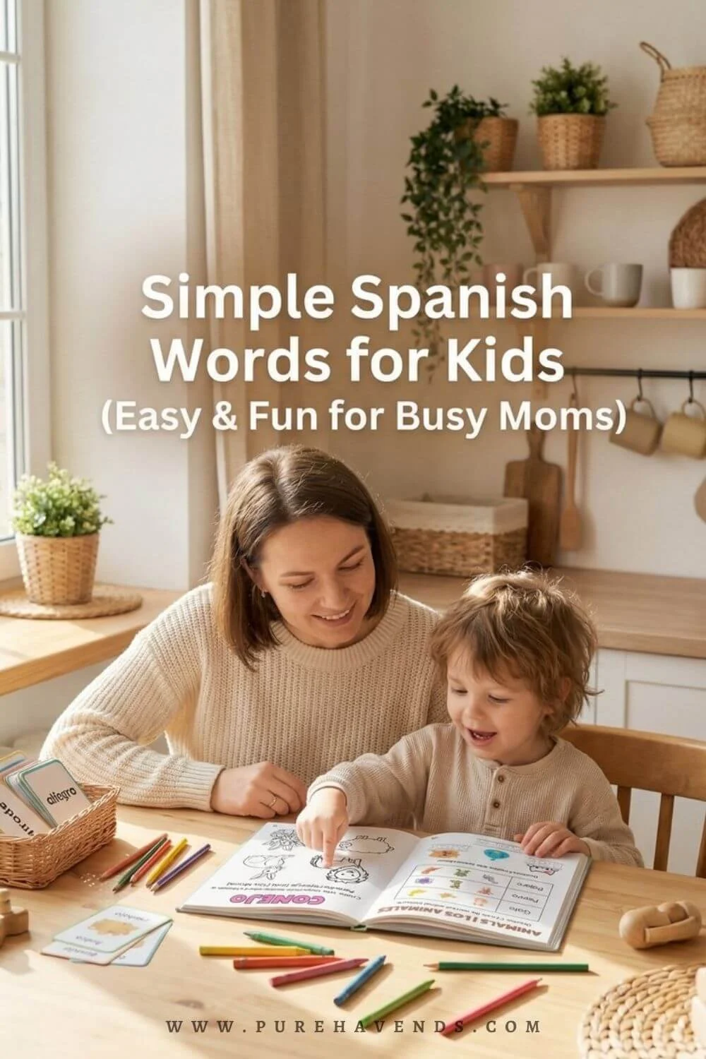Easy Spanish Words for kids