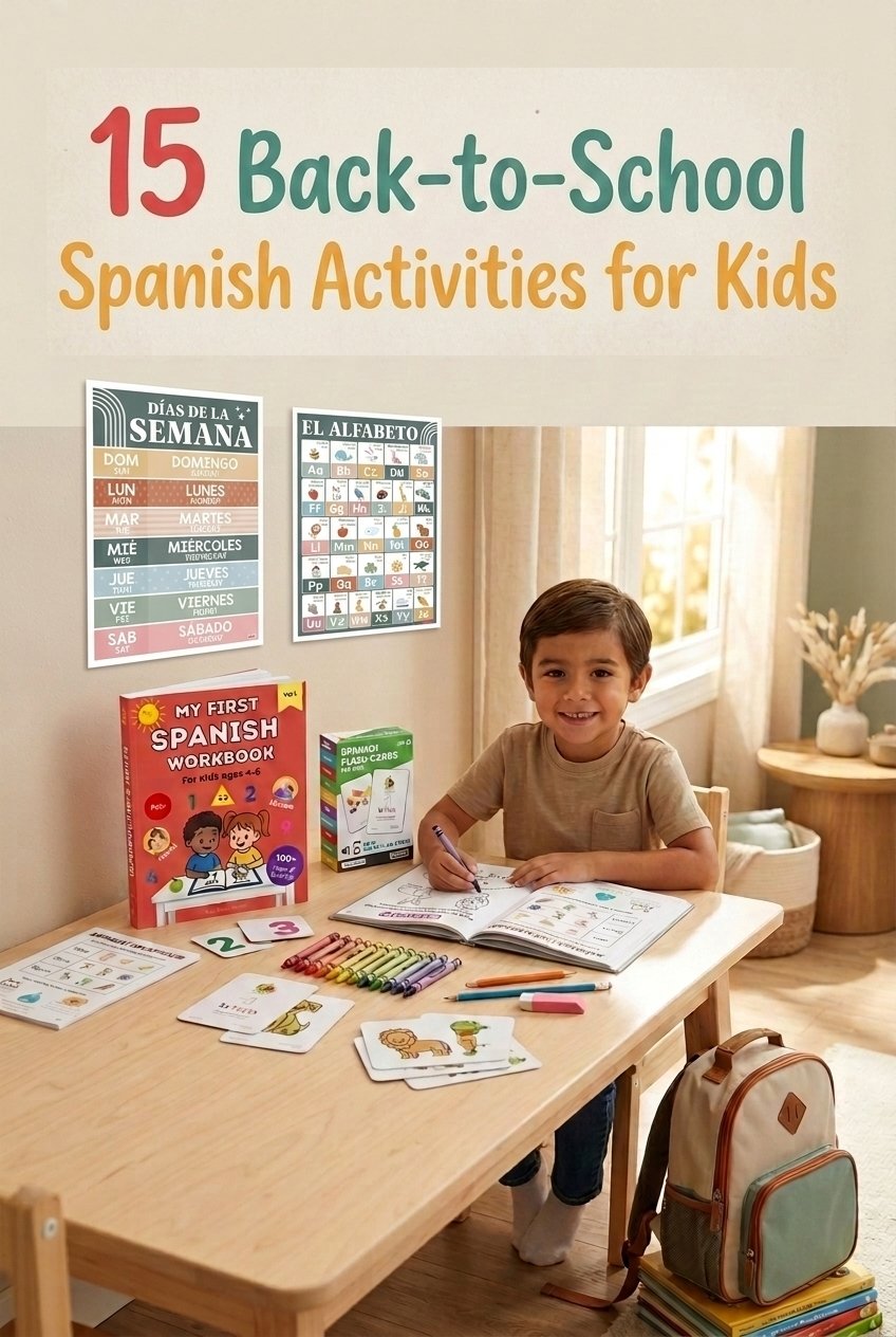 15 Spanish activities for kids