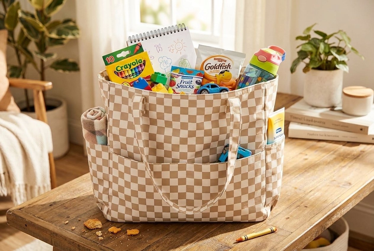 Summer tote bag for essentials