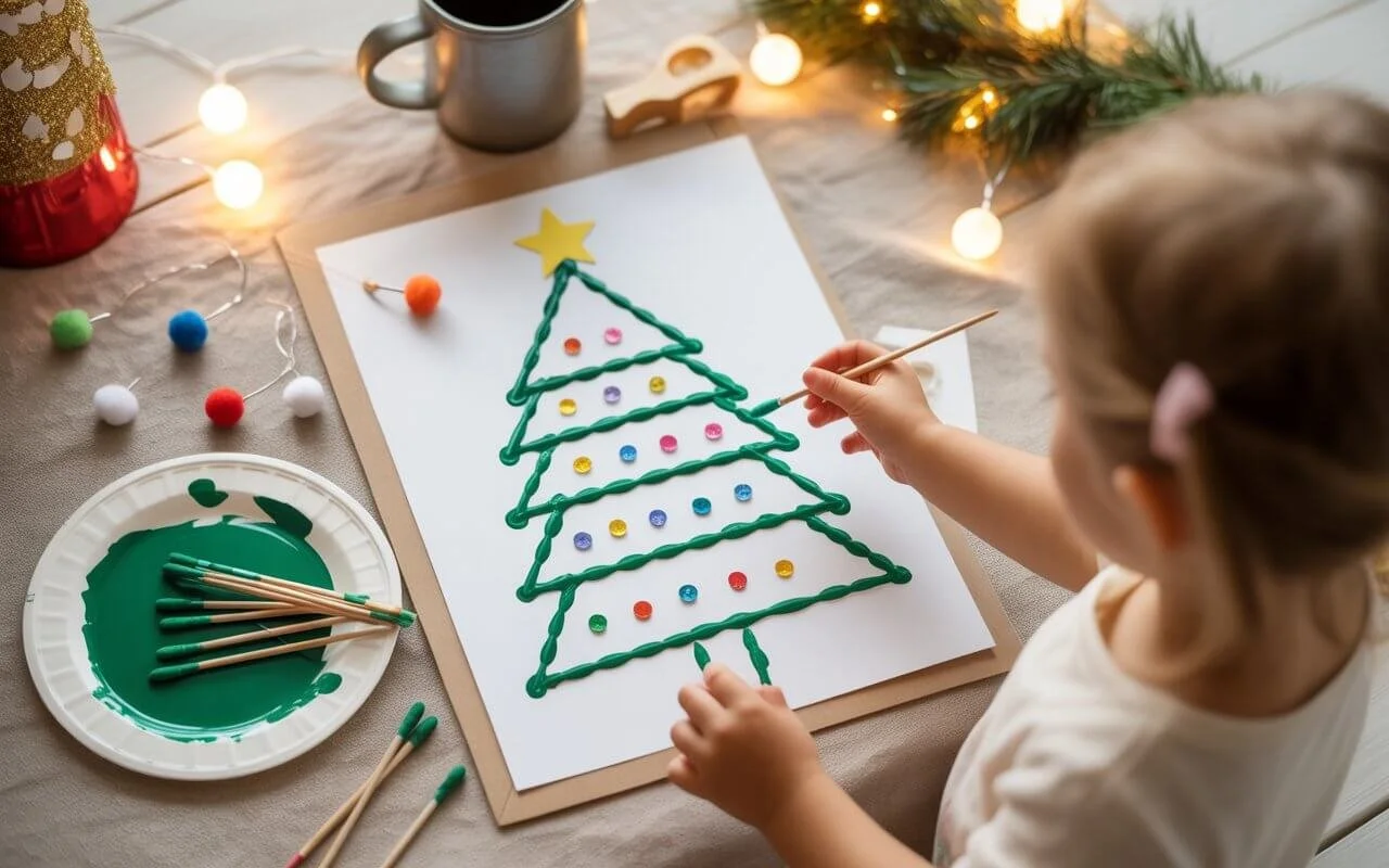 Christmas Tree Activity for kids