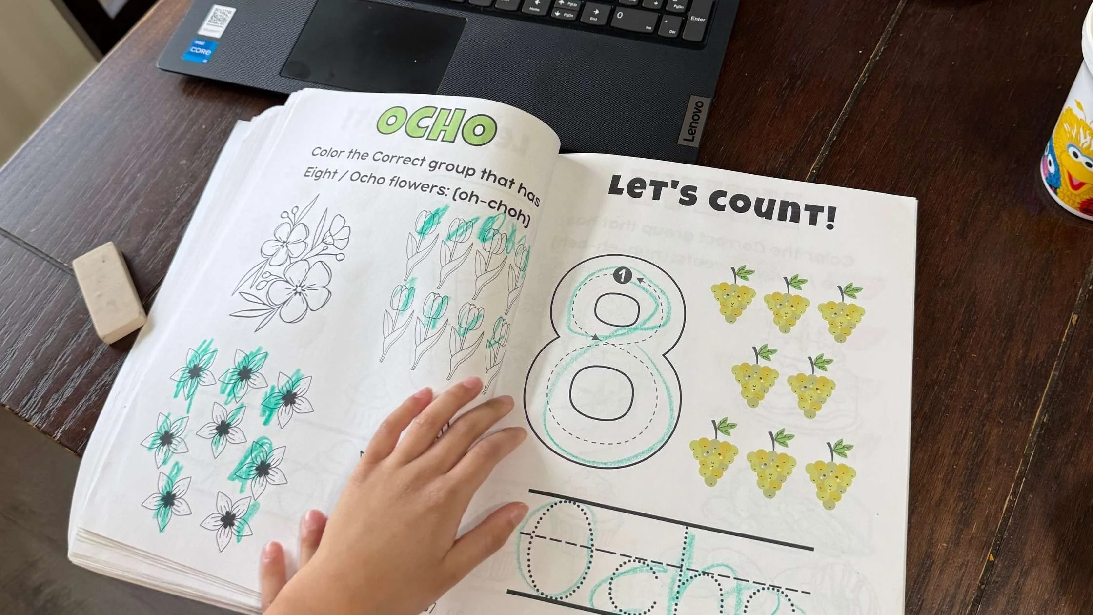 Spanish Numbers worksheets