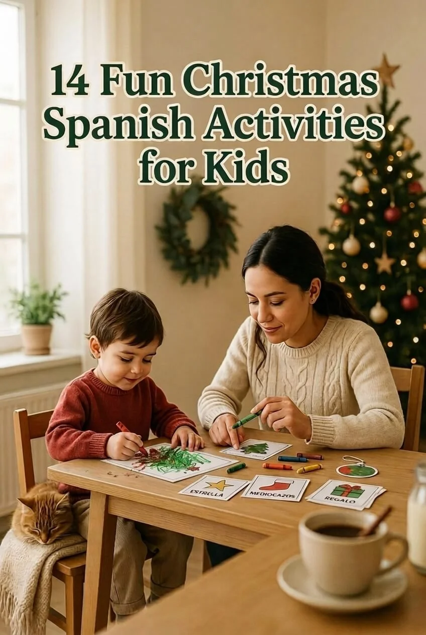 Christmas Spanish activities for kids