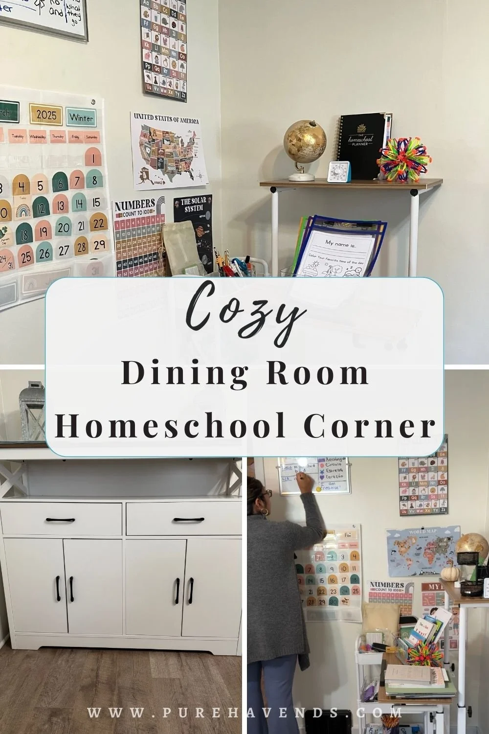 10 Cozy and Affordable Homeschool Room Ideas for Small Spaces (Small ...