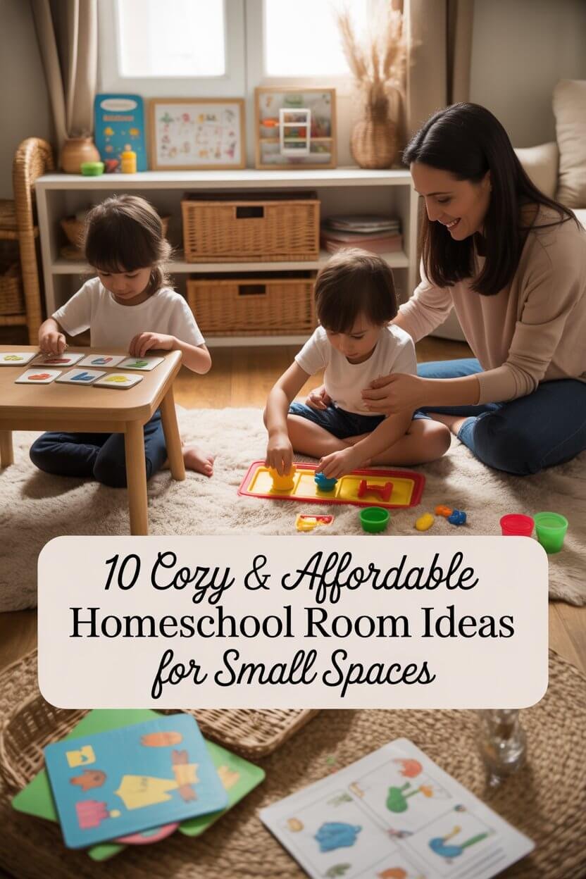 10 Cozy homeschool Room Ideas