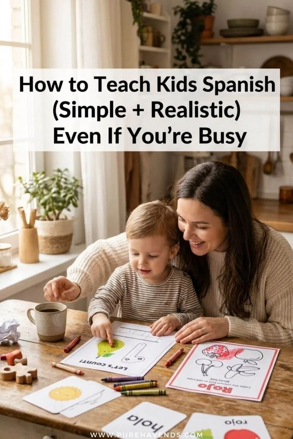 Teaching kids Spanish
