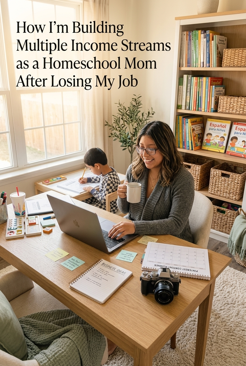 Homeschool mom multiple income streams