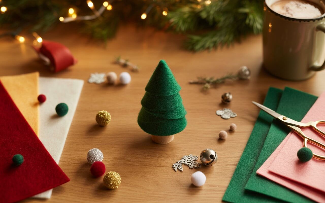 Mini Felt Christmas Tree