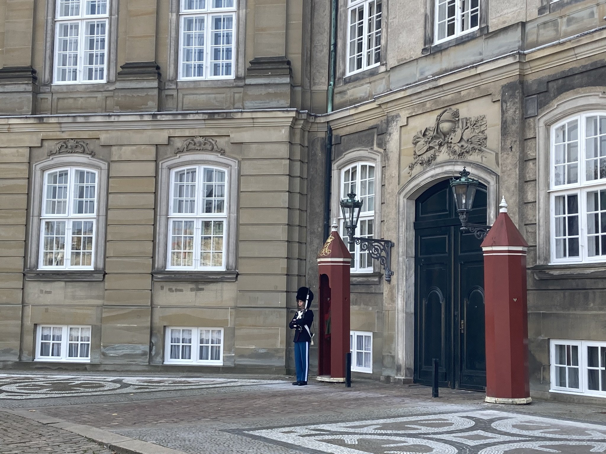 Royal guard at Amalienborg