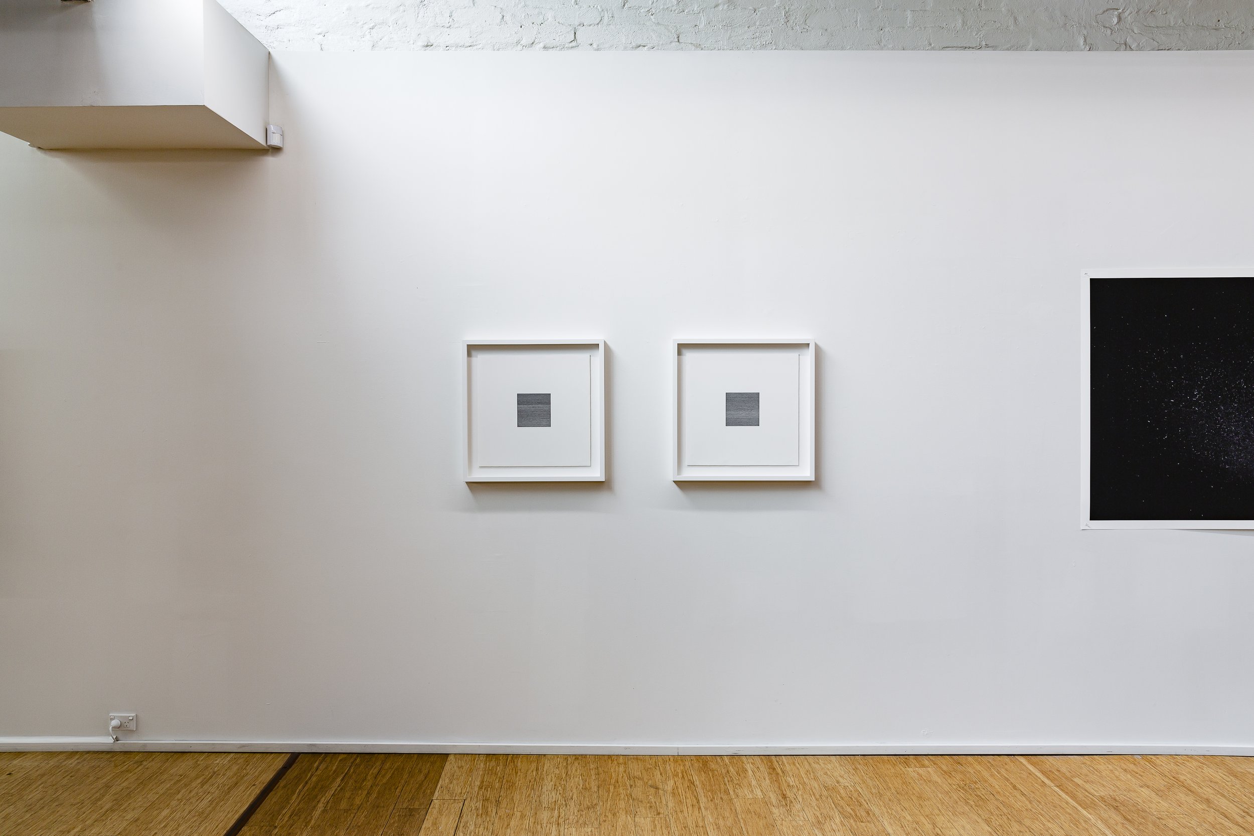 Almost Nothing / Almost Everything I, installed at Dominik Mersch Gallery for Approaching Zero, 2020.