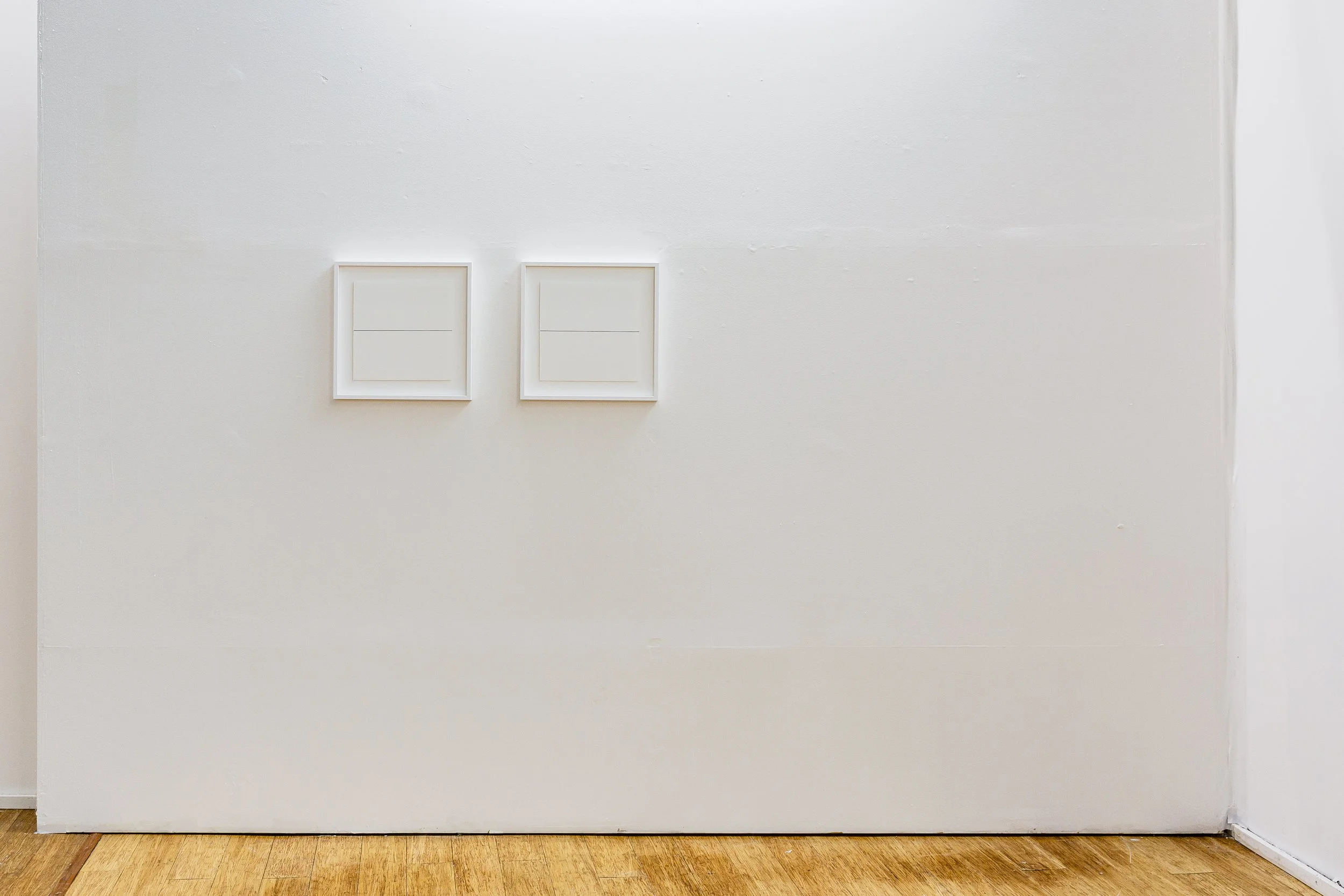 Almost Nothing / Almost Everything II, installed at Dominik Mersch Gallery for Approaching Zero, 2020.