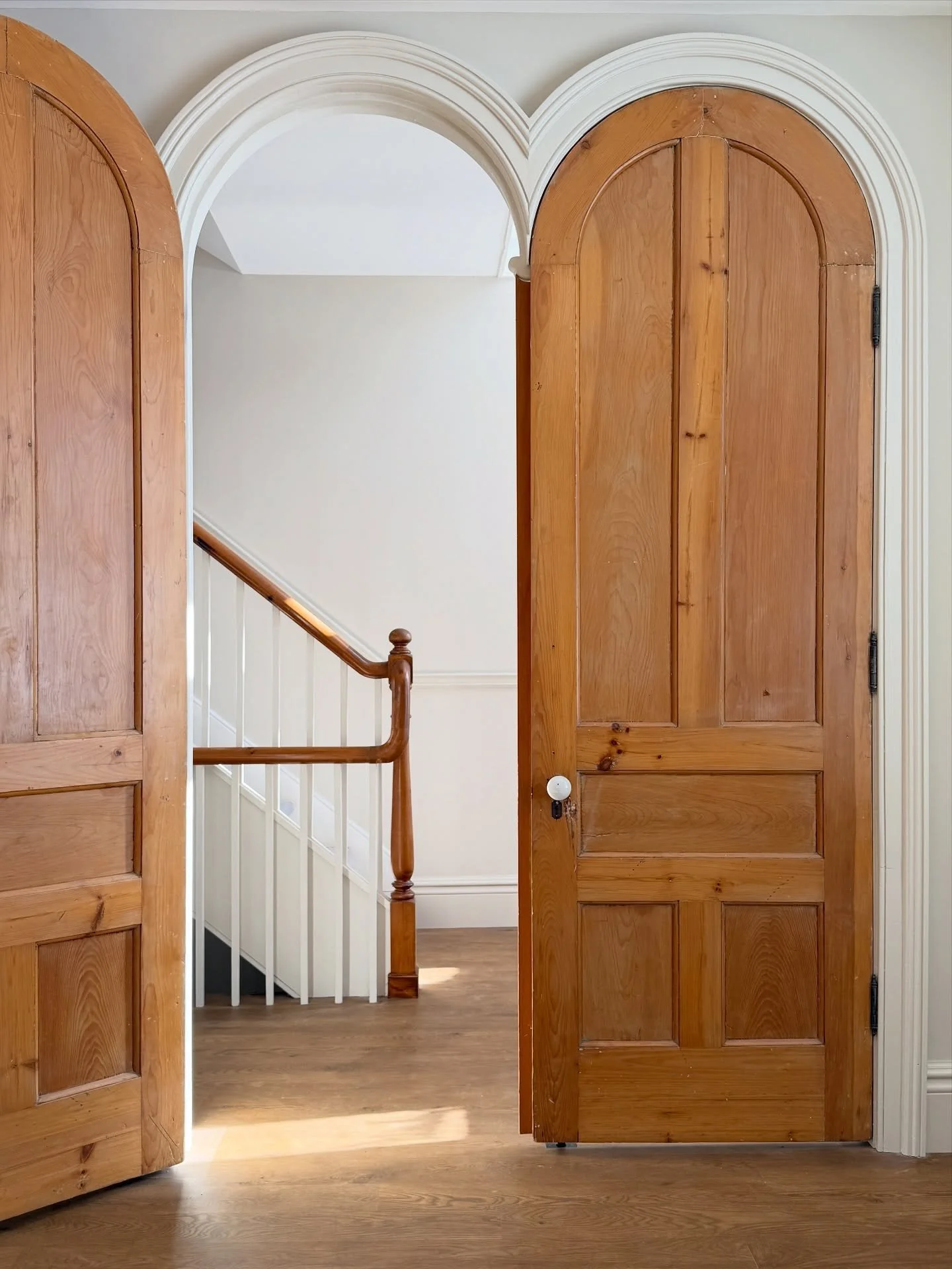 Working with this heritage property was like winning the lottery! Our clients have a big appreciation of the house and all that came with it. However some things had to change and we had such a joy doing it. I think this is my favorite view and it&rs