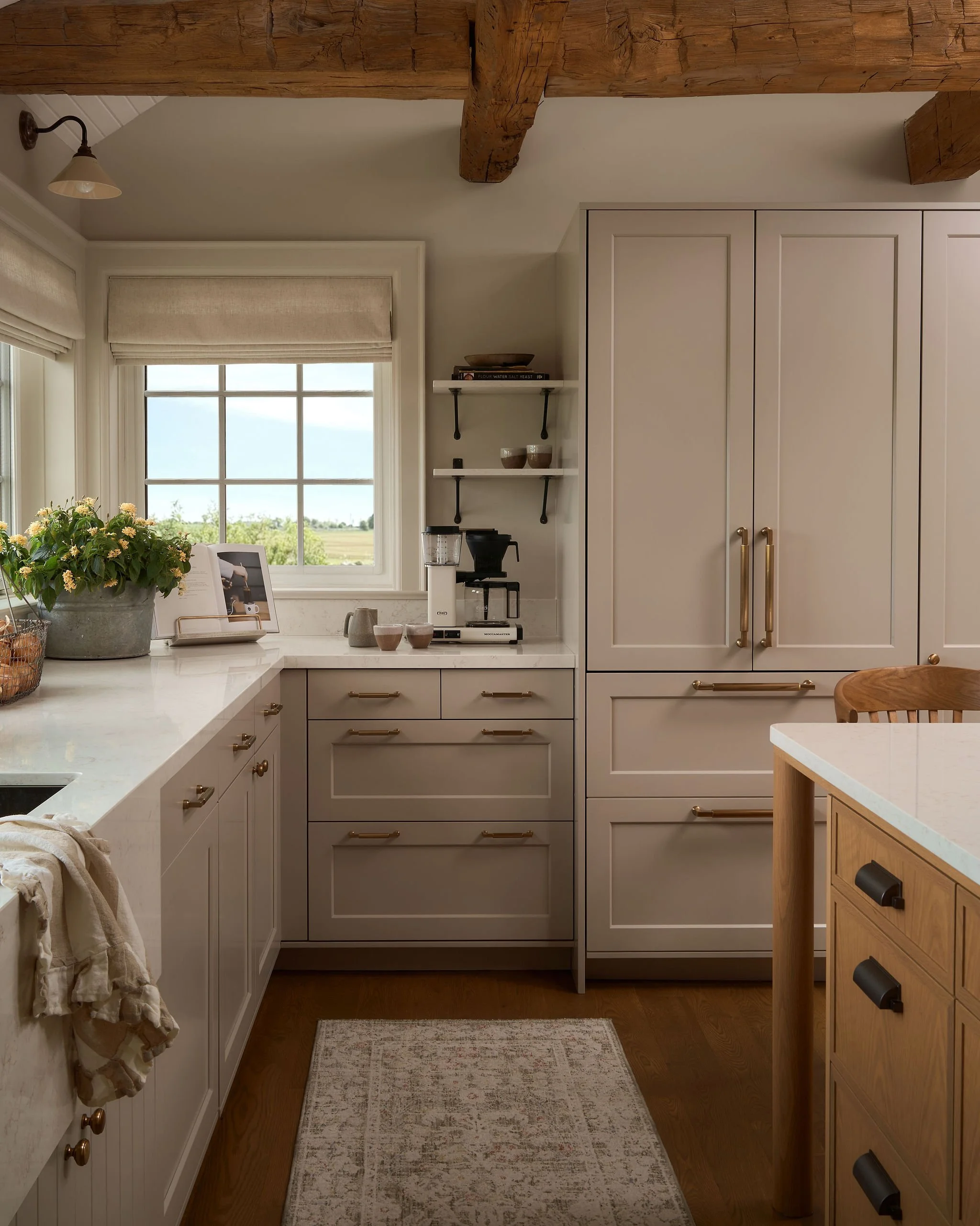 12 Modern Farmhouse Shaker Kitchen Panel Appliances.jpg