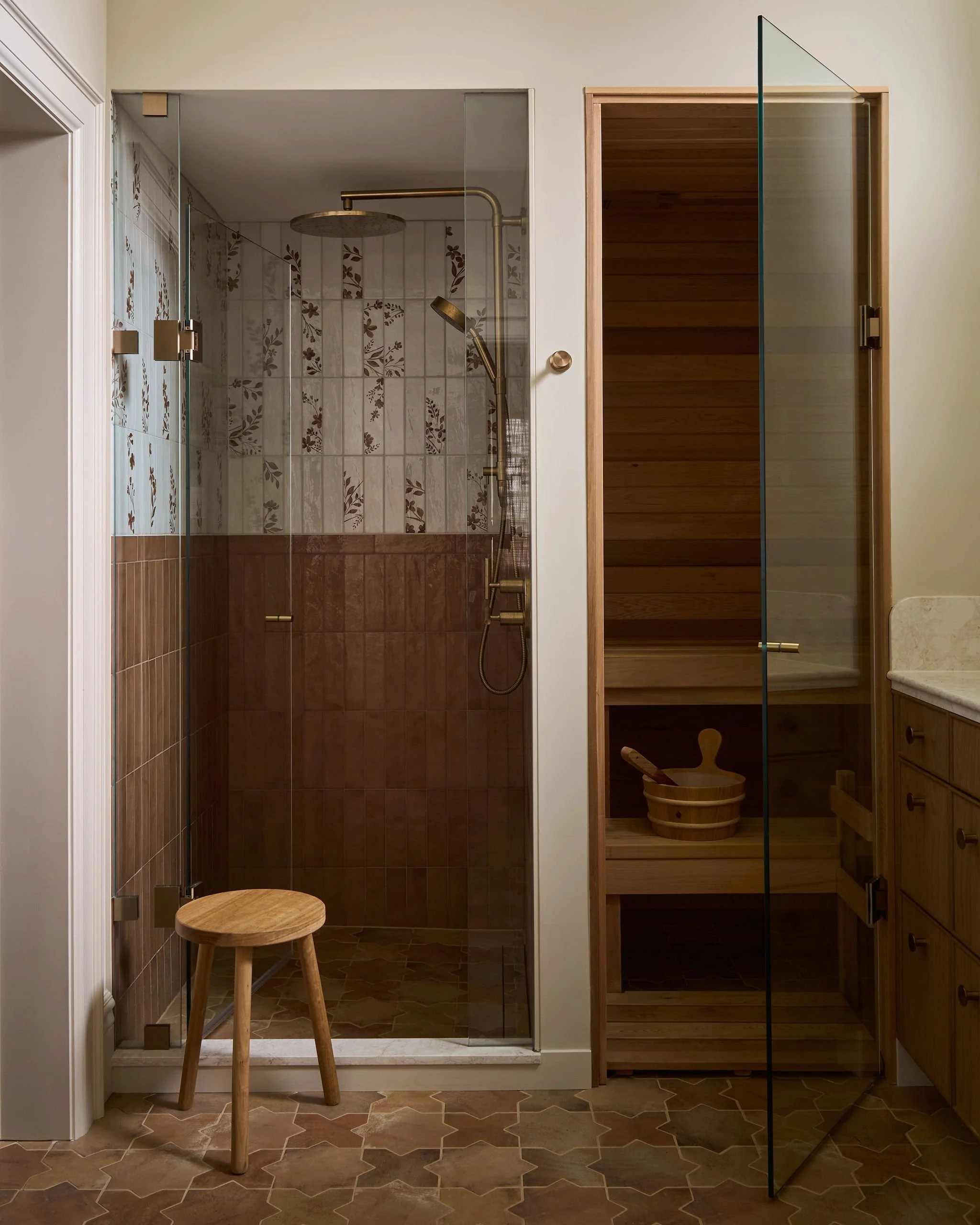 26 Modern Farmhouse vertically stacked tile cedar infared sauna.jpg