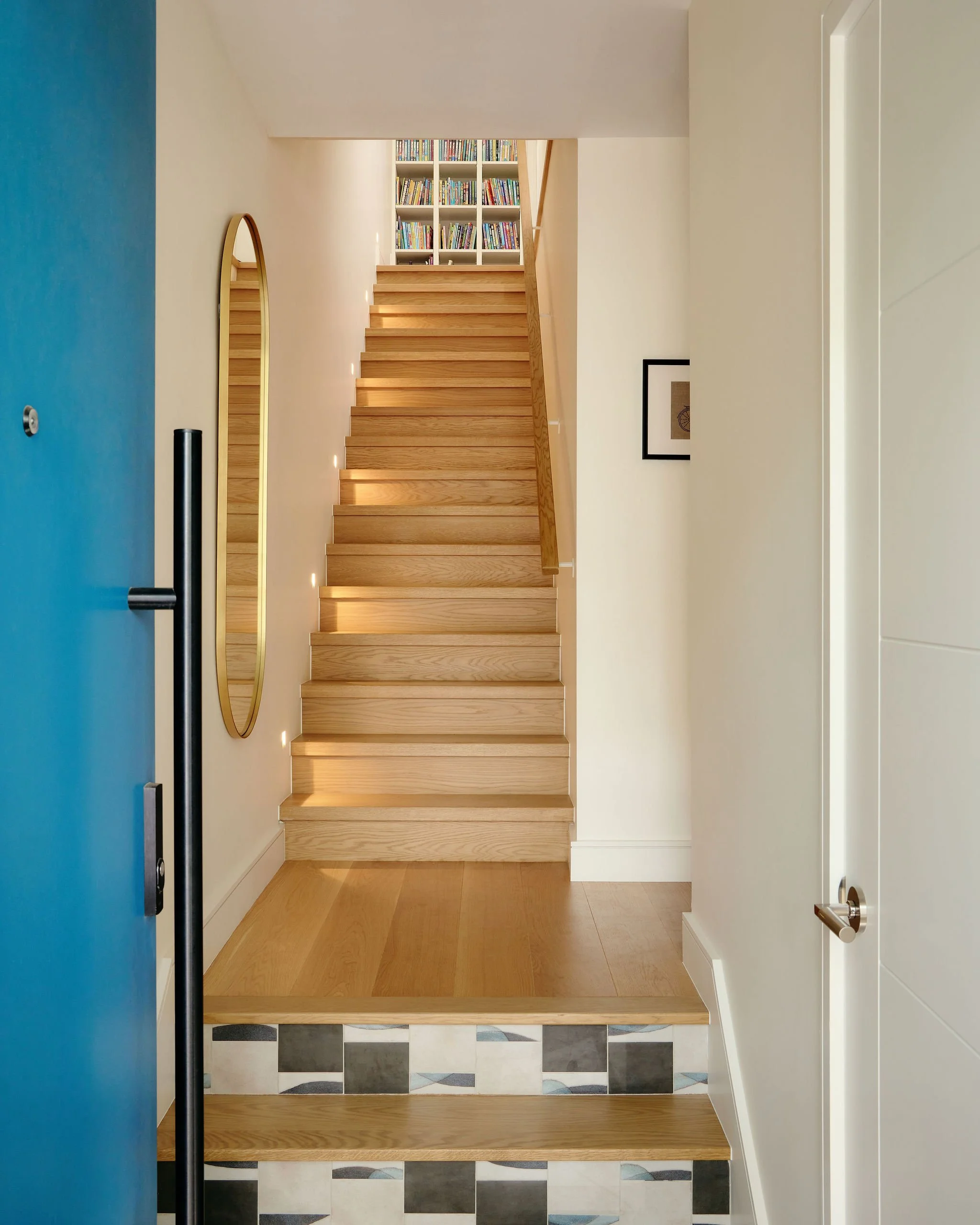 01 prefab-passive-house Front Entrance Tiled Riser Stairs.jpeg