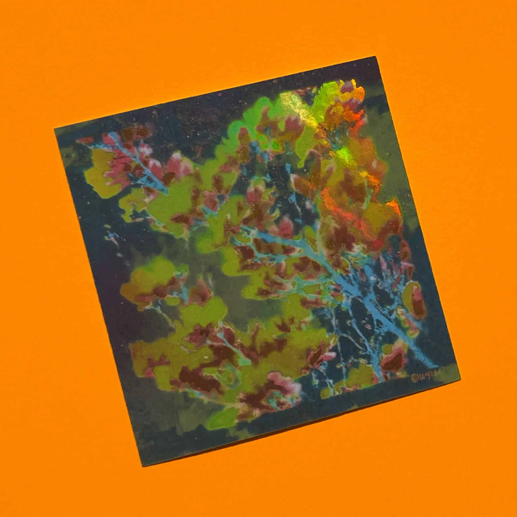 May Flowers Holo Sticker