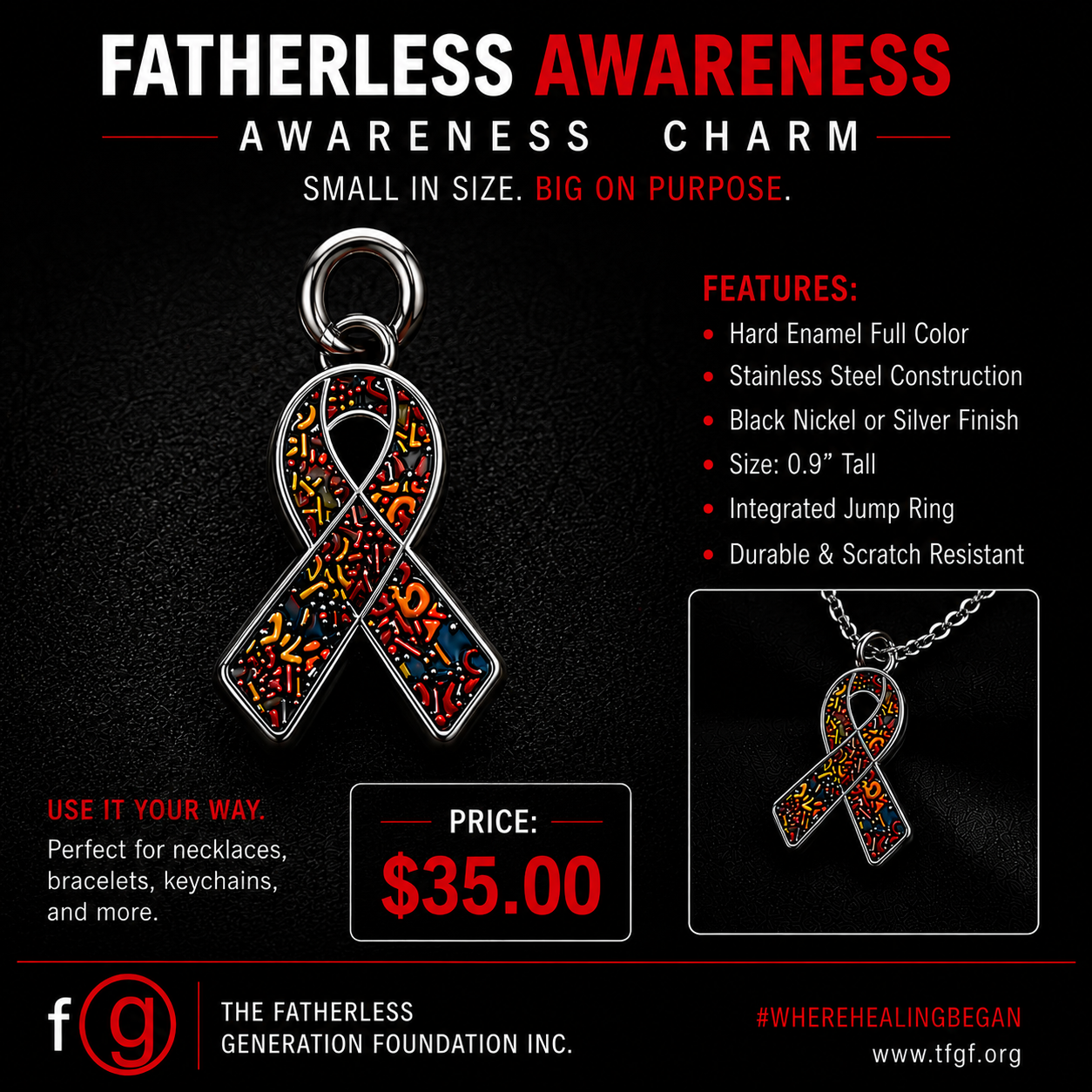 Fatherless Awareness Ribbon Charm.png