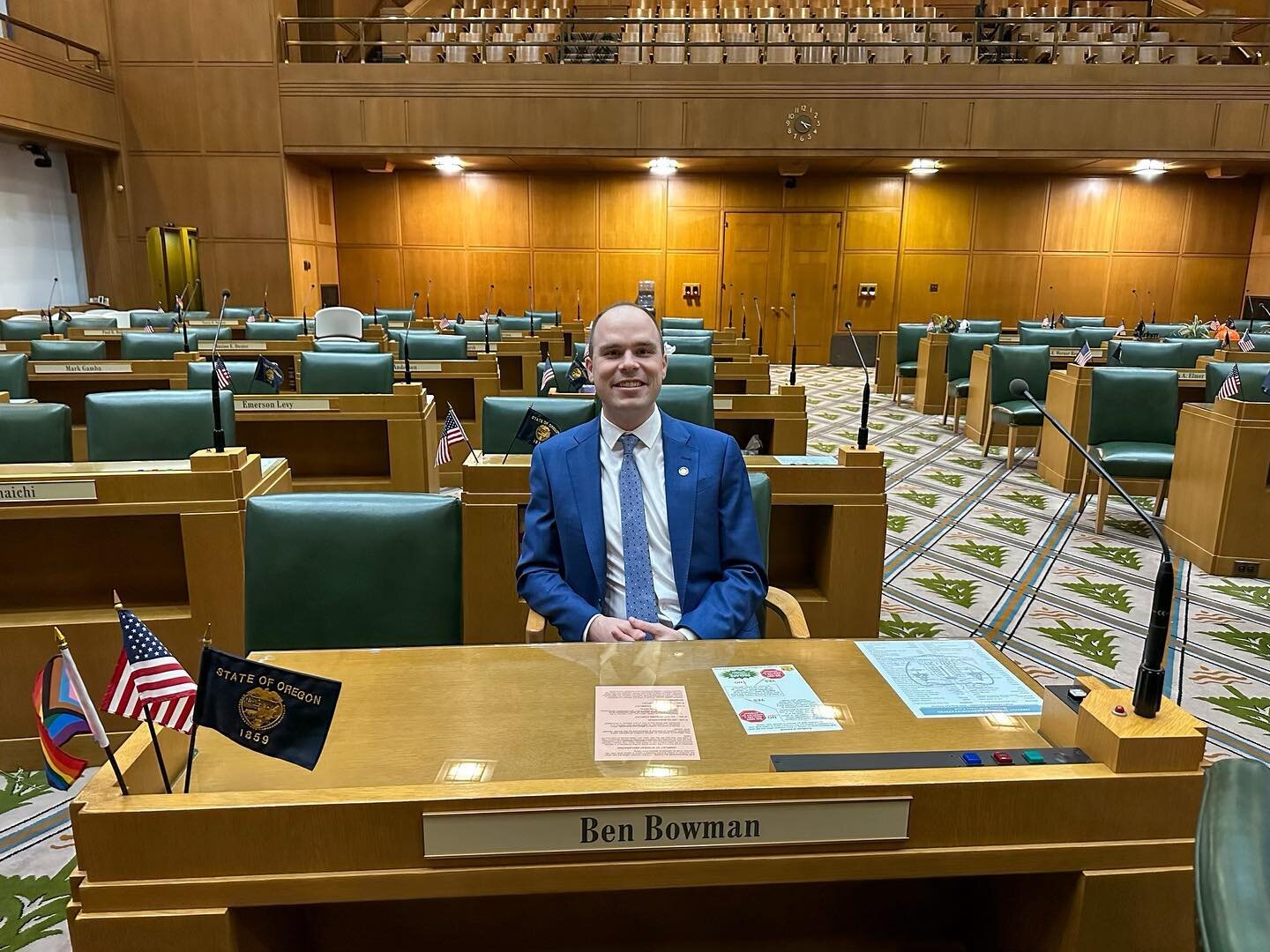 Almost exactly ten years ago today, I started as an intern in the Oregon State Legislature. Today, I was sworn in as State Representative. It sounds clich&eacute; to say I&rsquo;m honored&mdash;but &ldquo;honored&rdquo; is exactly how I felt sitting 