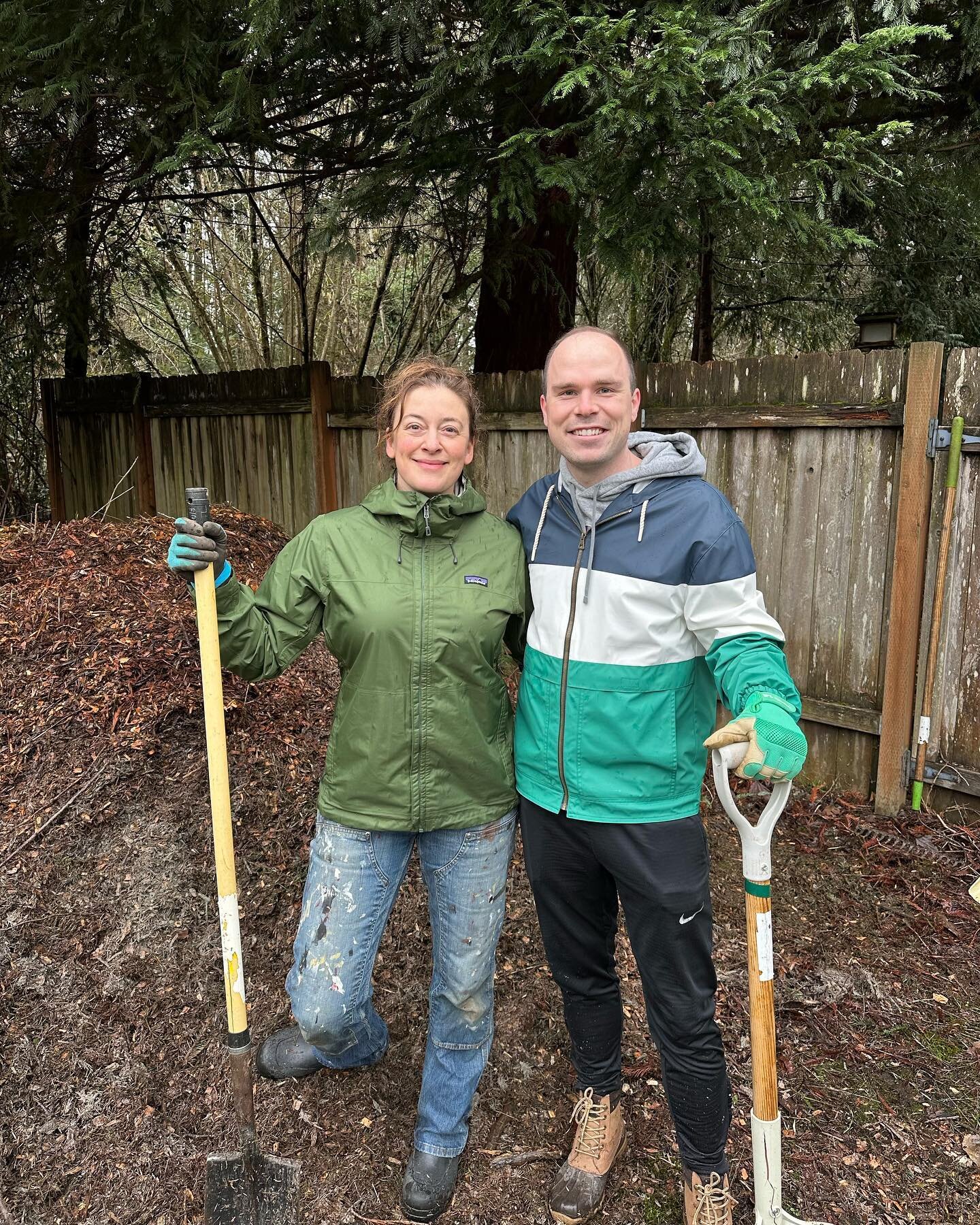 Spent a few hours with @daciafororegon, @cityoftigard, @tualatinriverkeepers, and almost two dozen volunteers working on the trails in Dirksen Nature Park to honor the Martin Luther King Jr. Day of Service ❤️