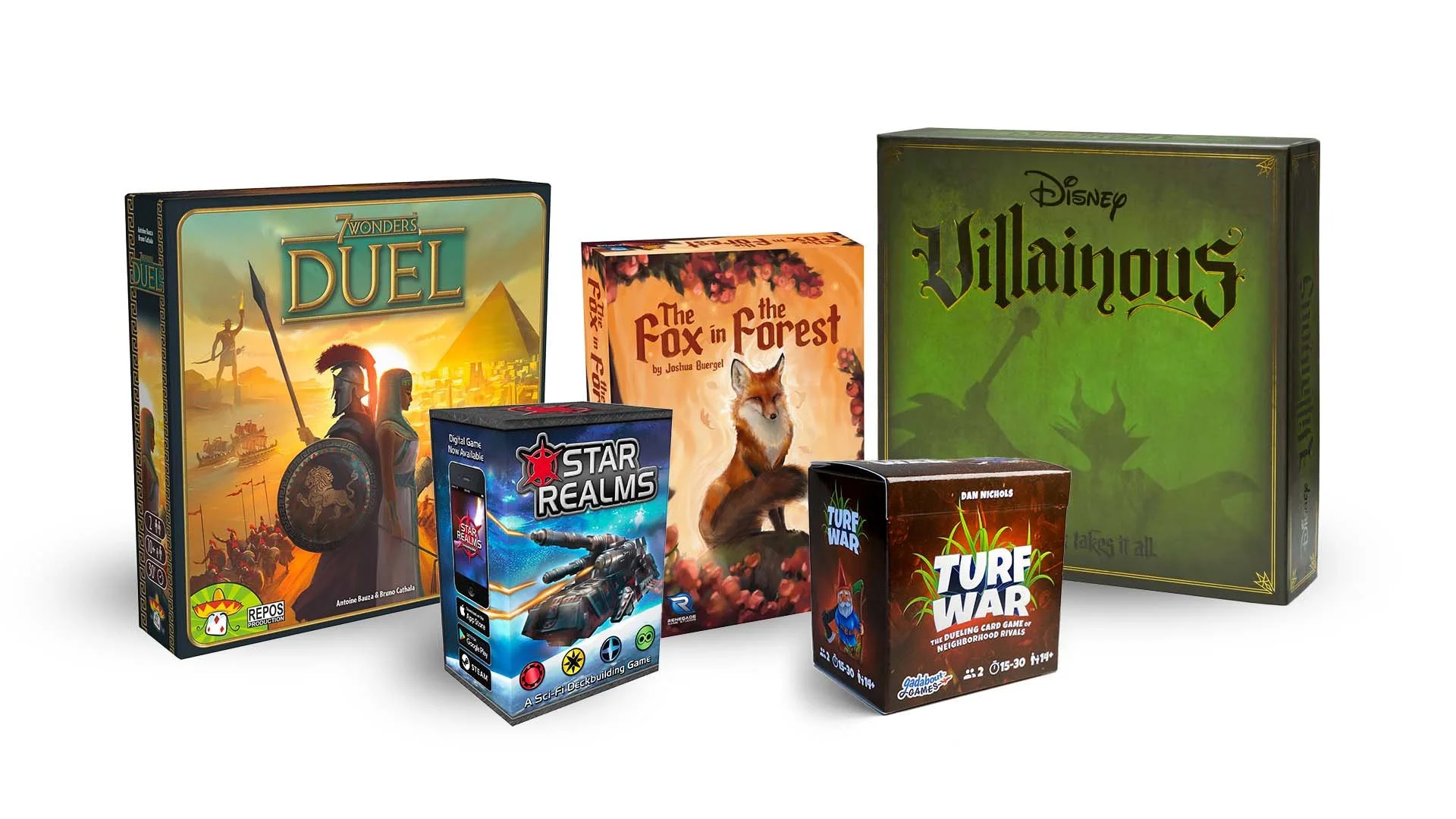 Gadabout Top 5: Our favorite competitive 2-player games