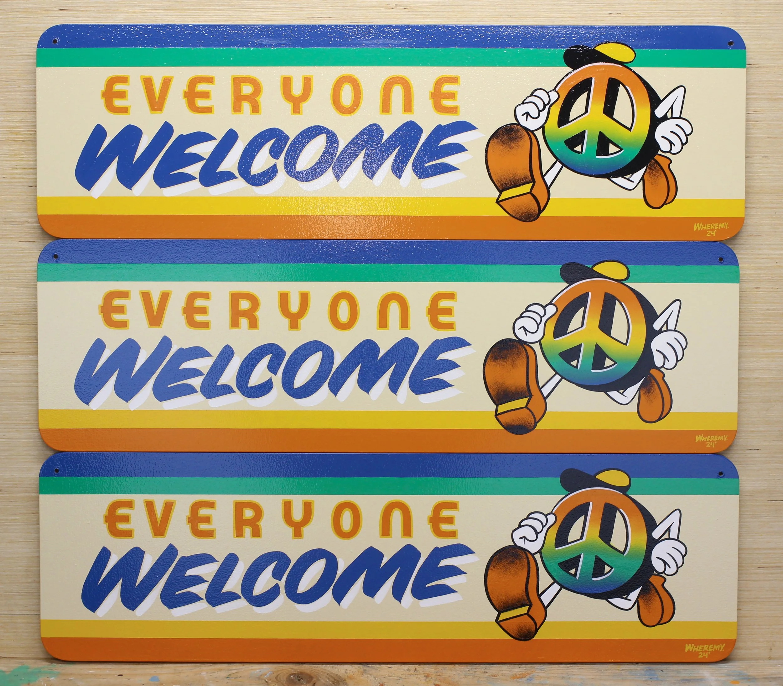 Everyone Welcome Sign