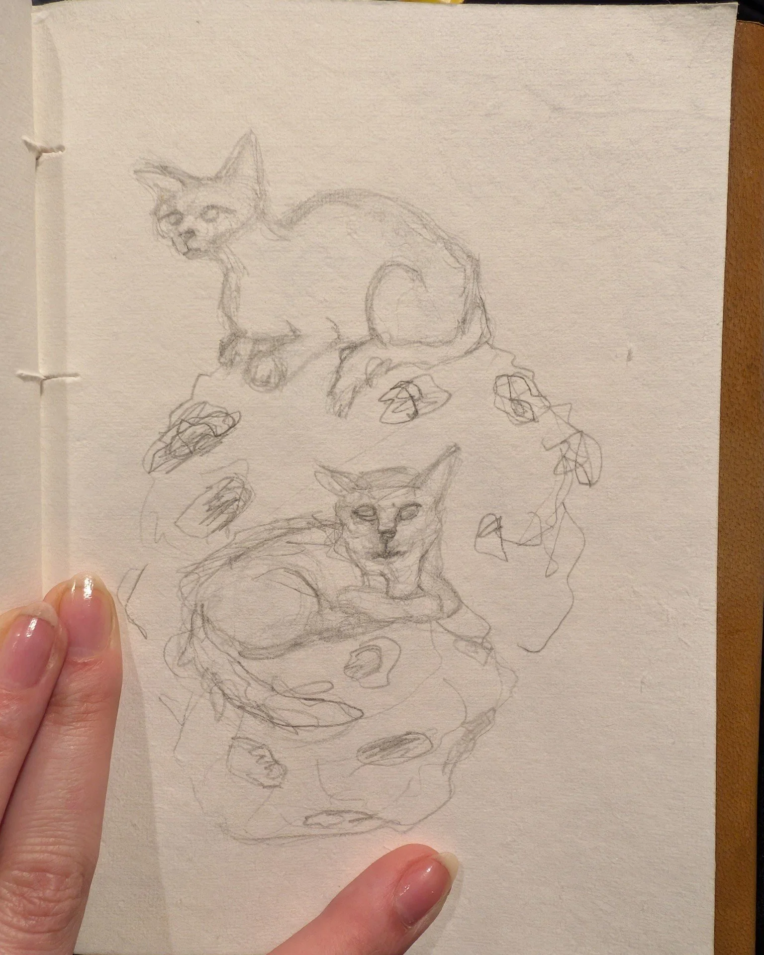 I need help deciding which of these sketches I want to move onto a special canvas. What are your thoughts? Sketch 1, 2, or 3?