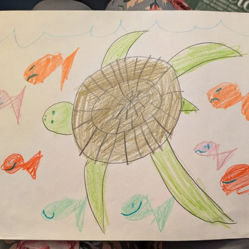 It's wild how a little kid's drawing can lead to the kind of art I'm working on today. Here's a representation of how art improves overtime. I've been working on improving my skills since I was old enough to hold a crayon. I'm not sure how old I was 