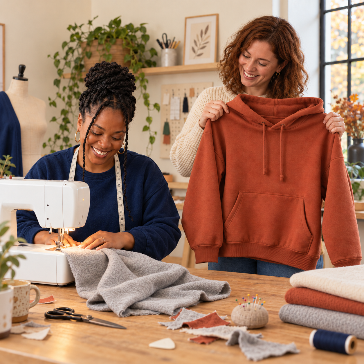 Make a Hoodie or Sweatshirt – 4-Week Class