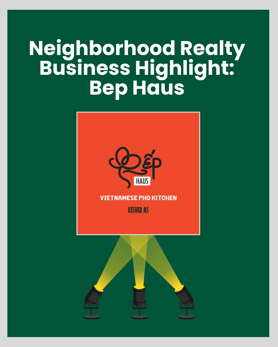 Neighborhood Business Highlight:  Bep Haus Vietnamese Pho Kitchen 