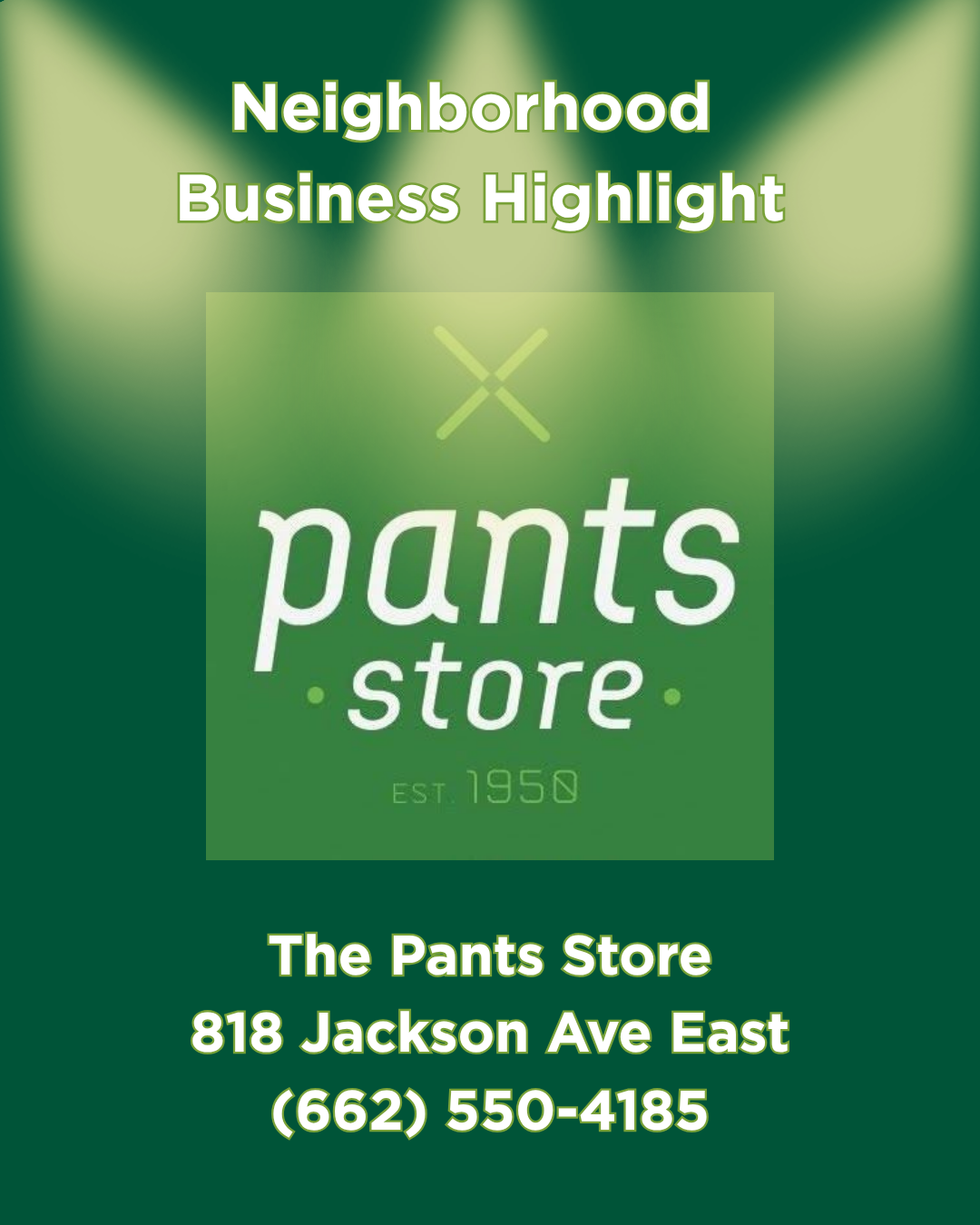 Neighborhood Business Highlight: The Pants Store