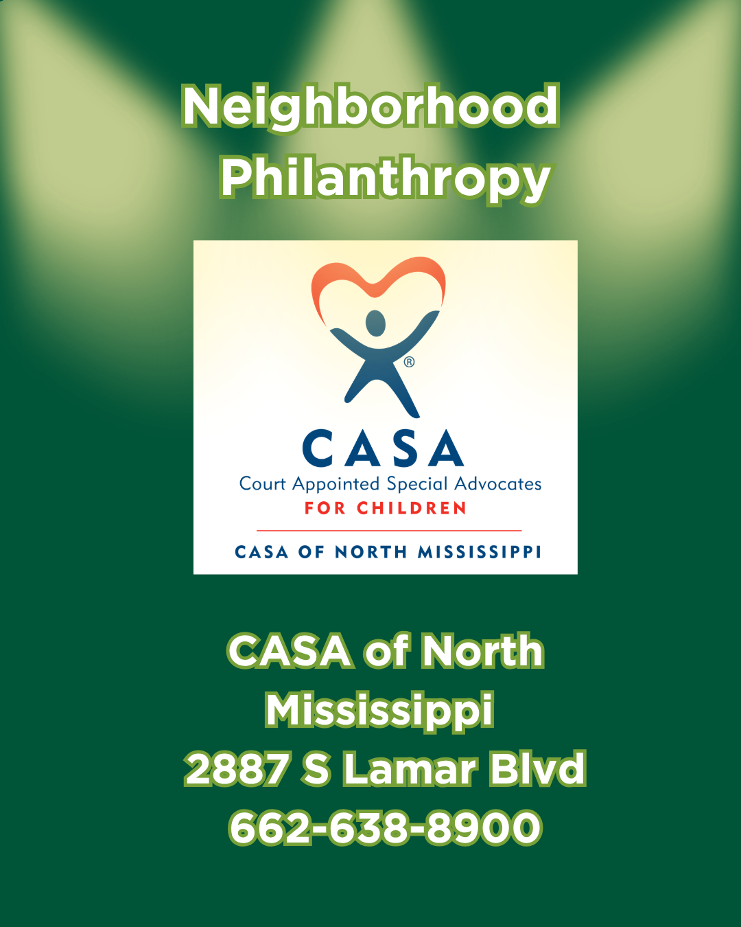 Neighborhood Philanthropy: CASA
