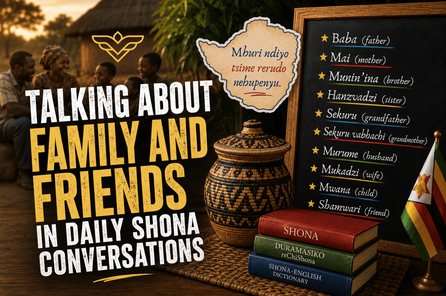 Talking About Family and Friends in Daily Shona Conversations