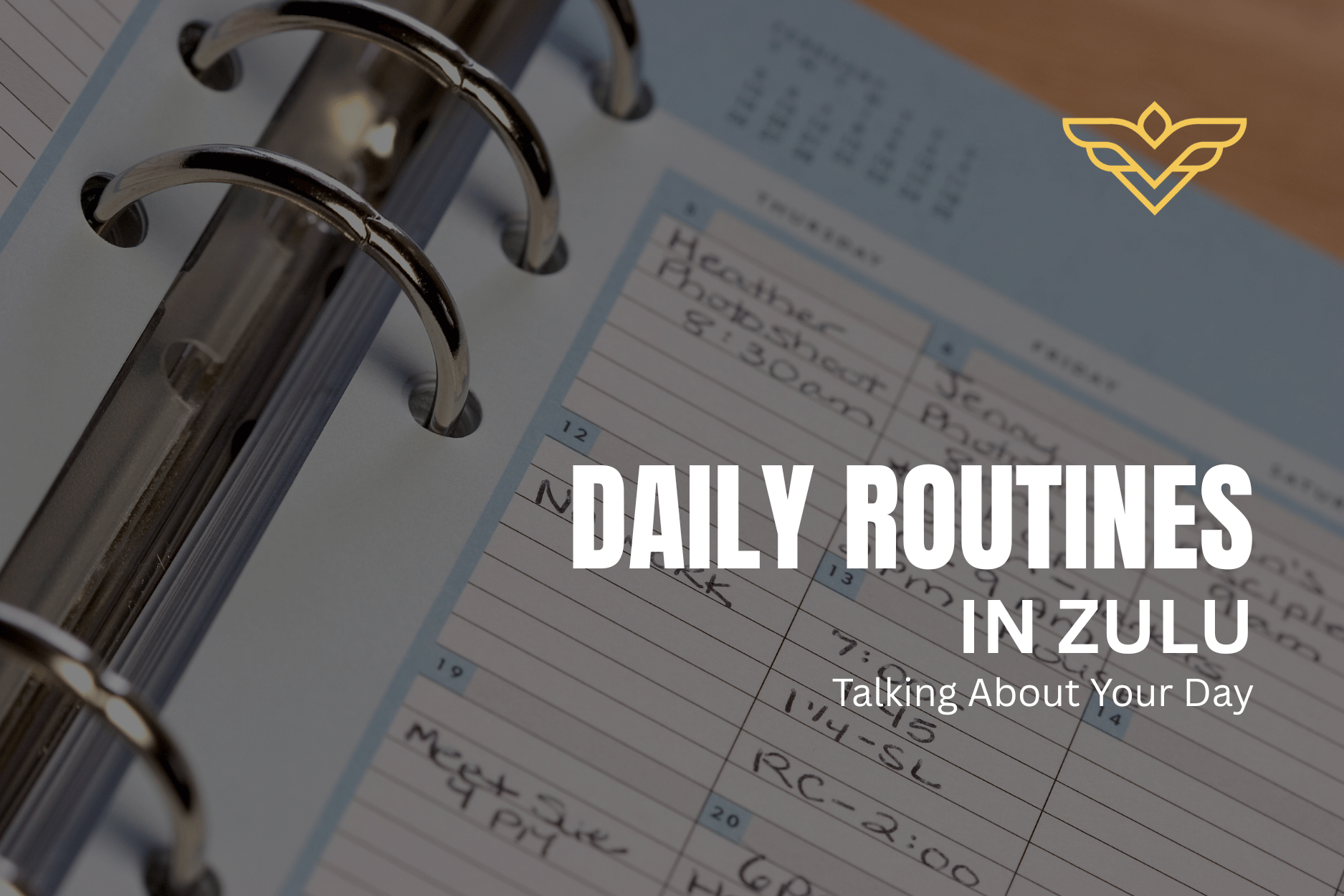 Daily Routines in Zulu: Talking About Your Day