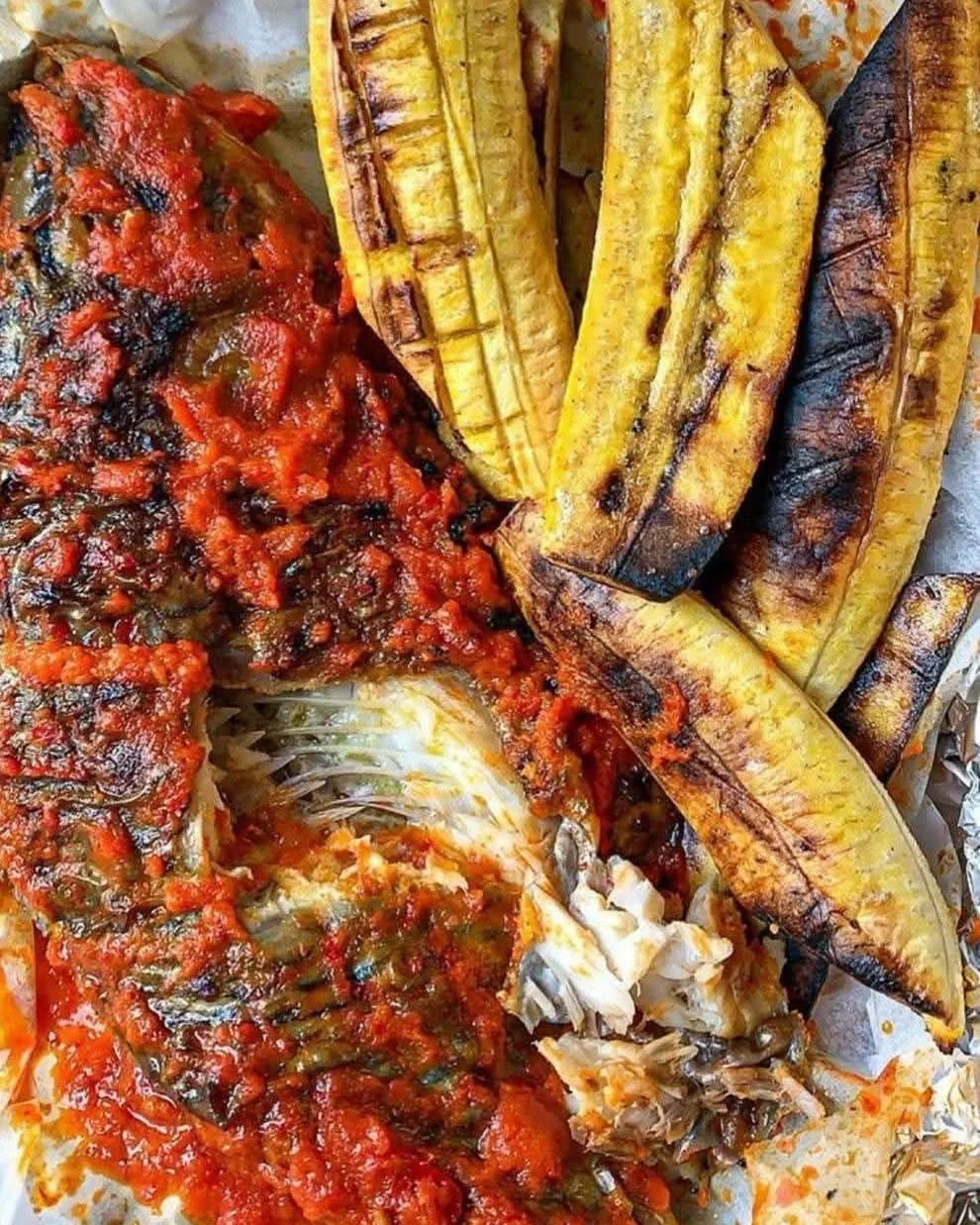 Boli &amp; Fish: Roasted Plantain with Spicy Pepper Sauce You Can’t Resist