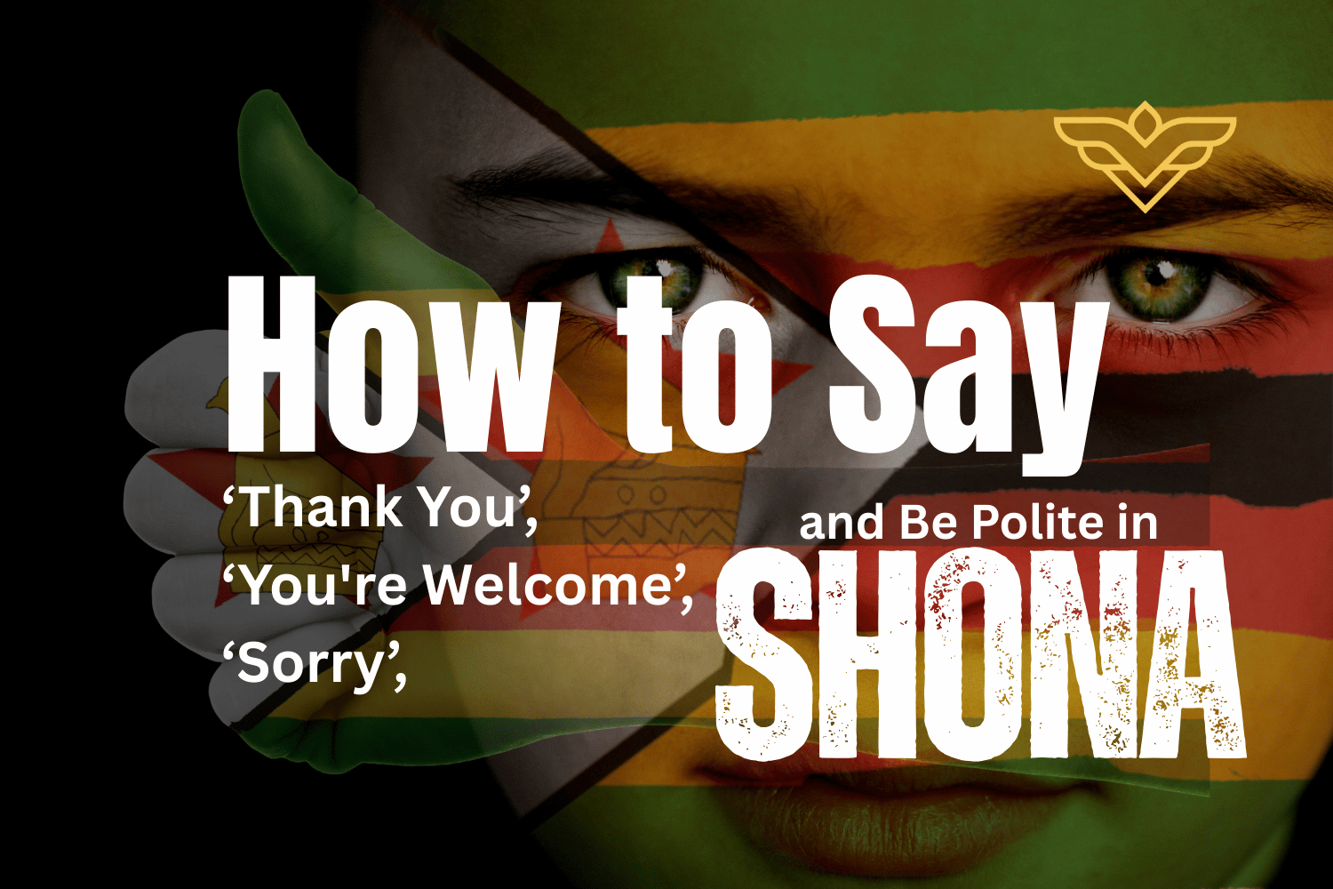 How to Say Thank You, You're Welcome, Sorry, and Be Polite in Shona