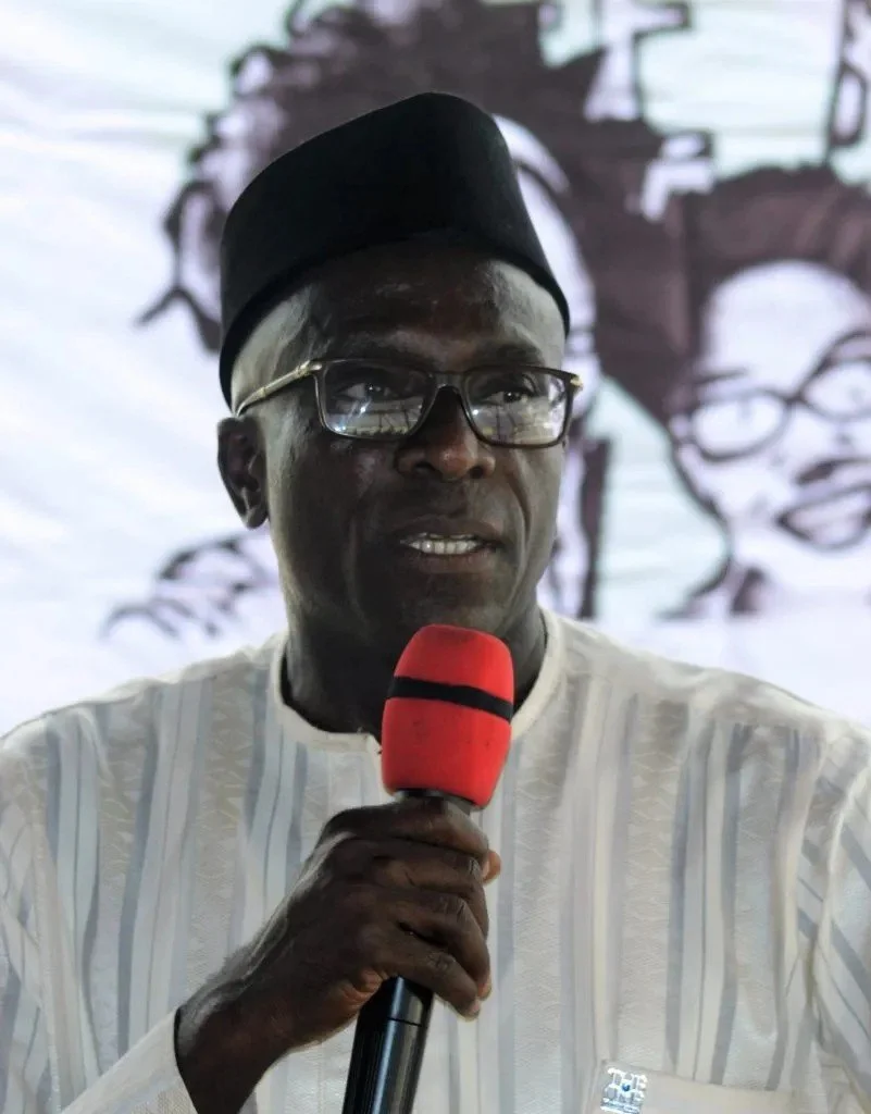 Portrait of Nigerian poet Eriata Oribhabor