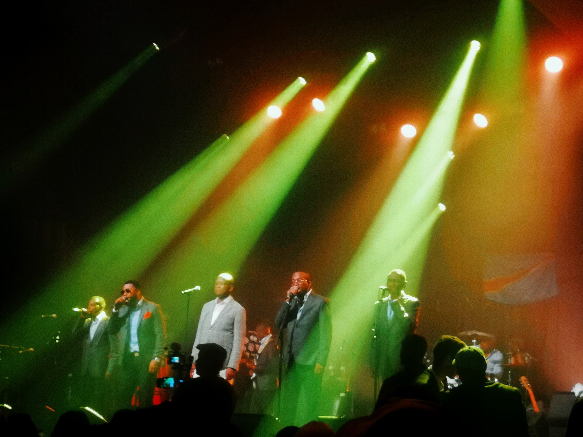 Congolese band Zaïko Langa Langa performing at La Madeleine in Brussels in 2024