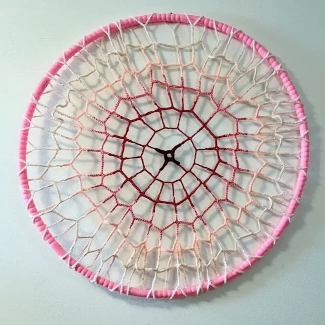 "Pink Wink Part 2" 2025, 28" x 28"