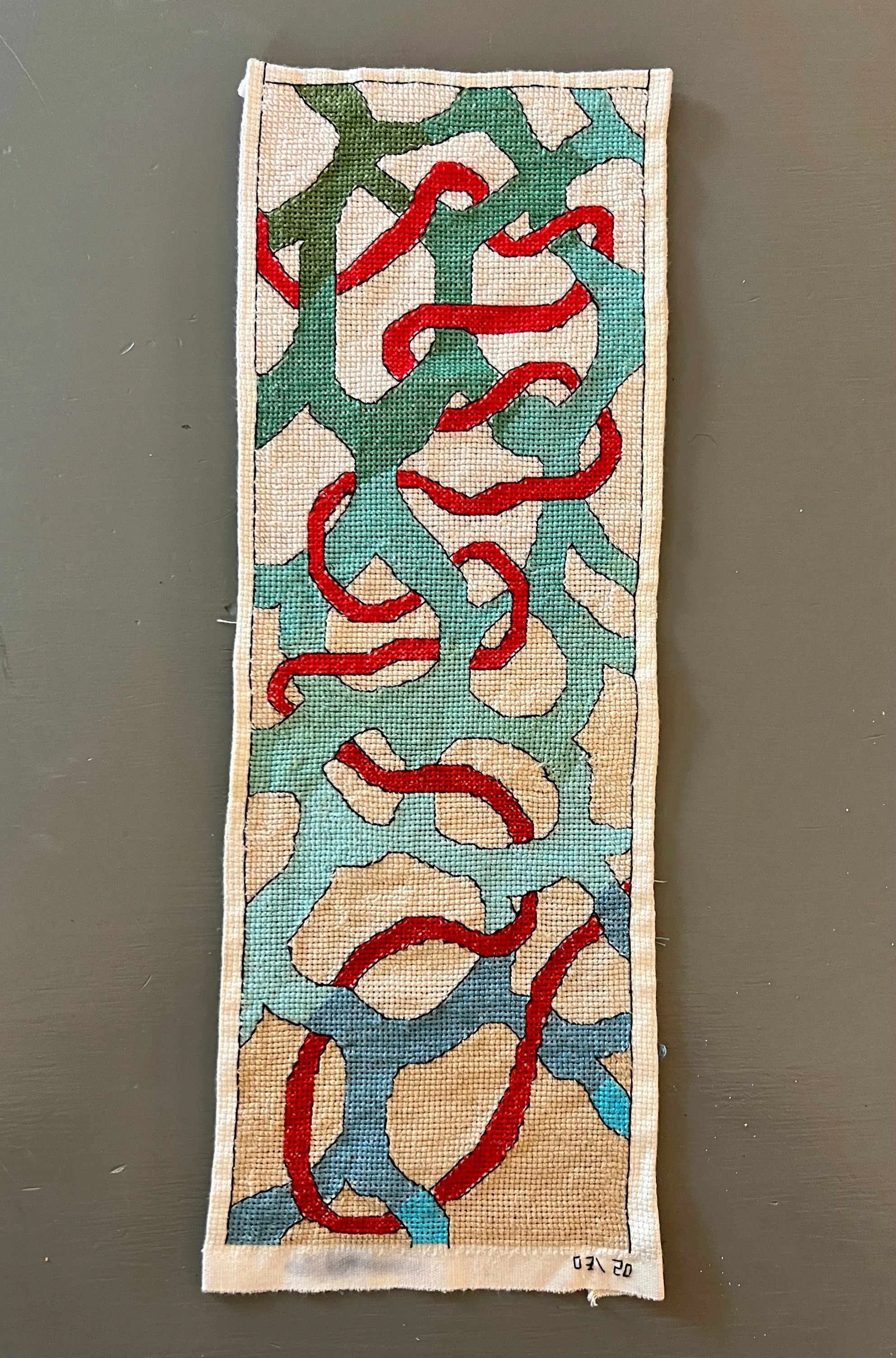 "Untitled" 2020, 15.5"H x 5.5"W