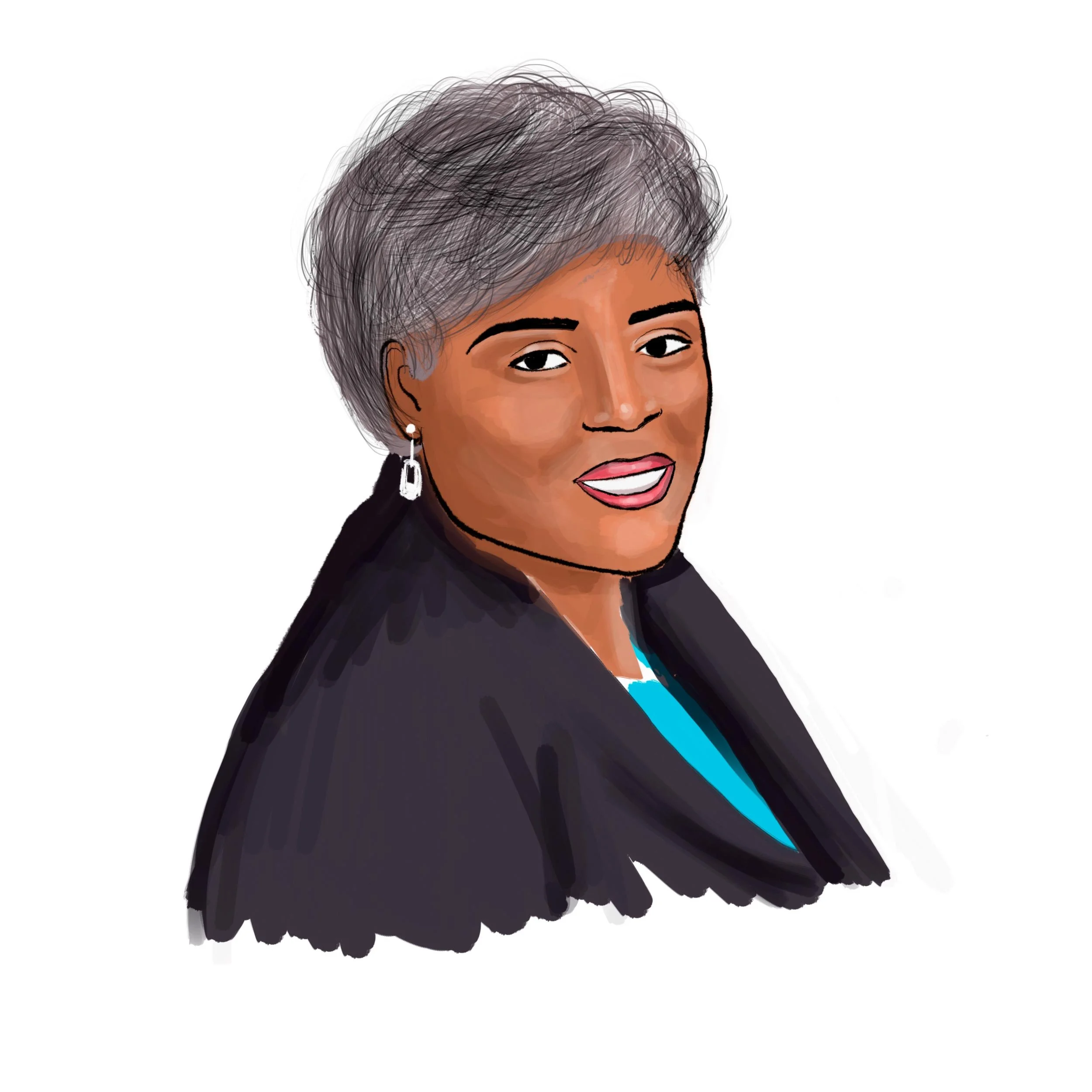 Donna Brazile, first Black woman to serve as the manager of a major political party's presidential campaign
