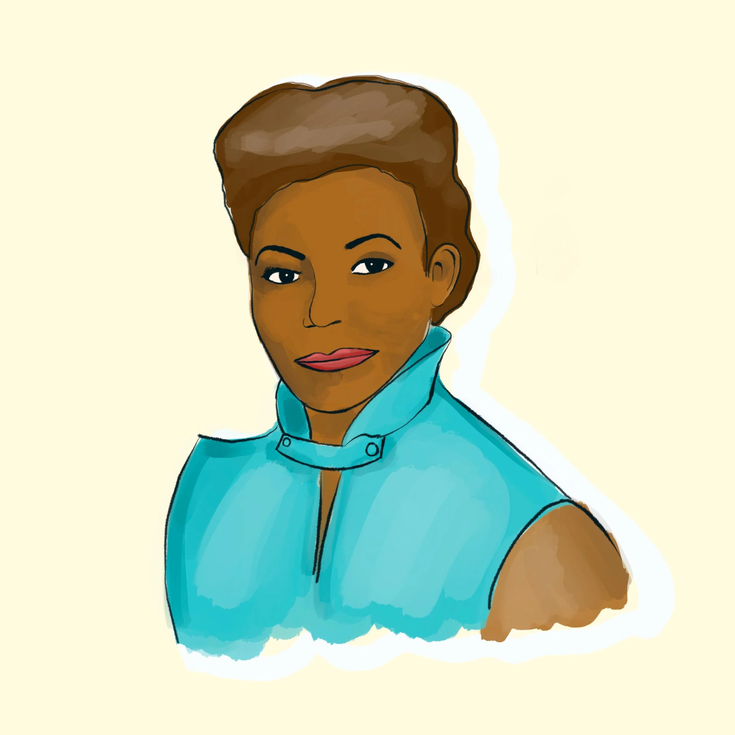 Dr. Mildred Fay Jefferson, first Black woman graduate of Harvard Medical School; first woman employed as a general surgeon at Boston University Medical Center