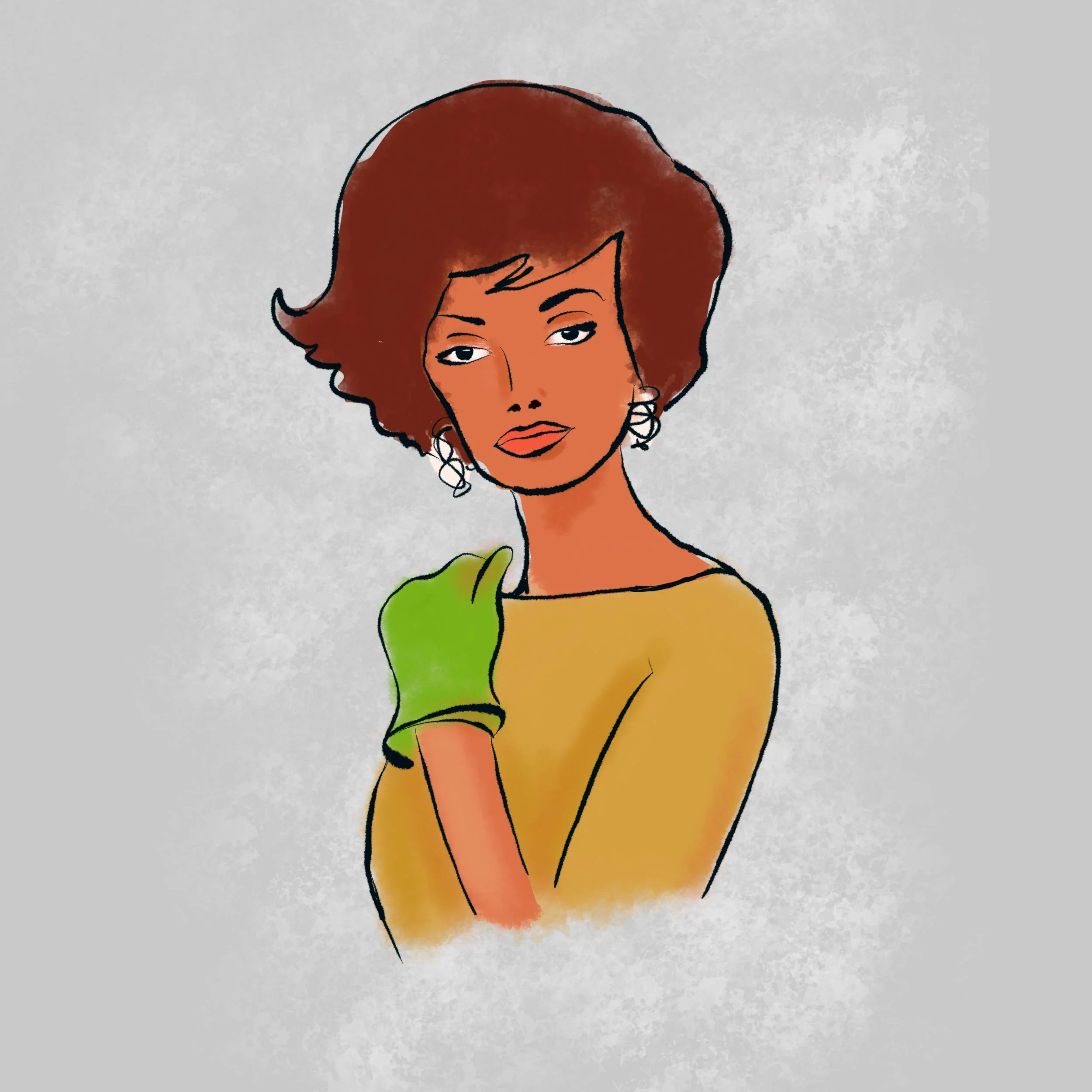 Helen Williams, one of the first African American models to be featured in mainstream publications of her time