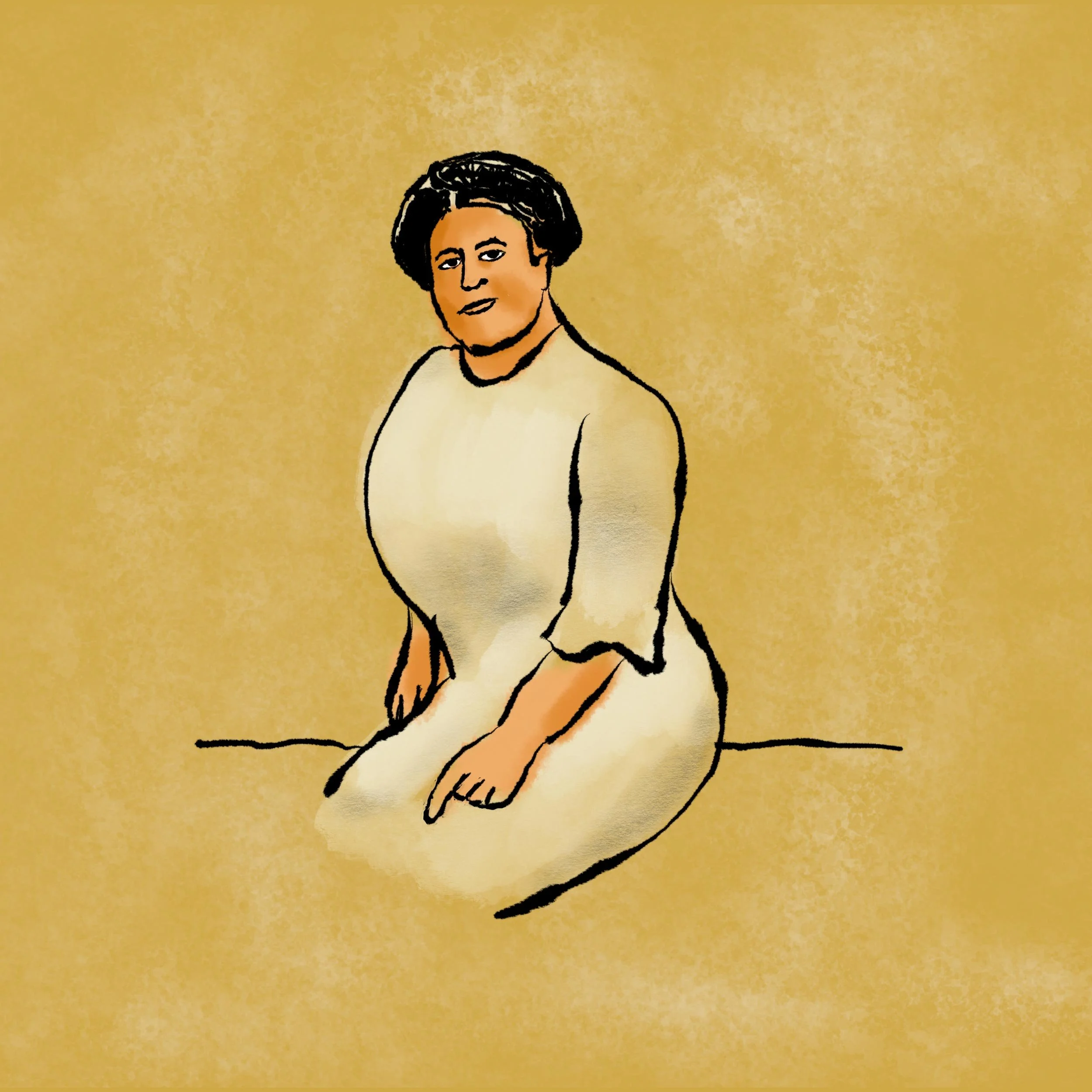 Illustration of Maggie L Walker by Alex Savakis