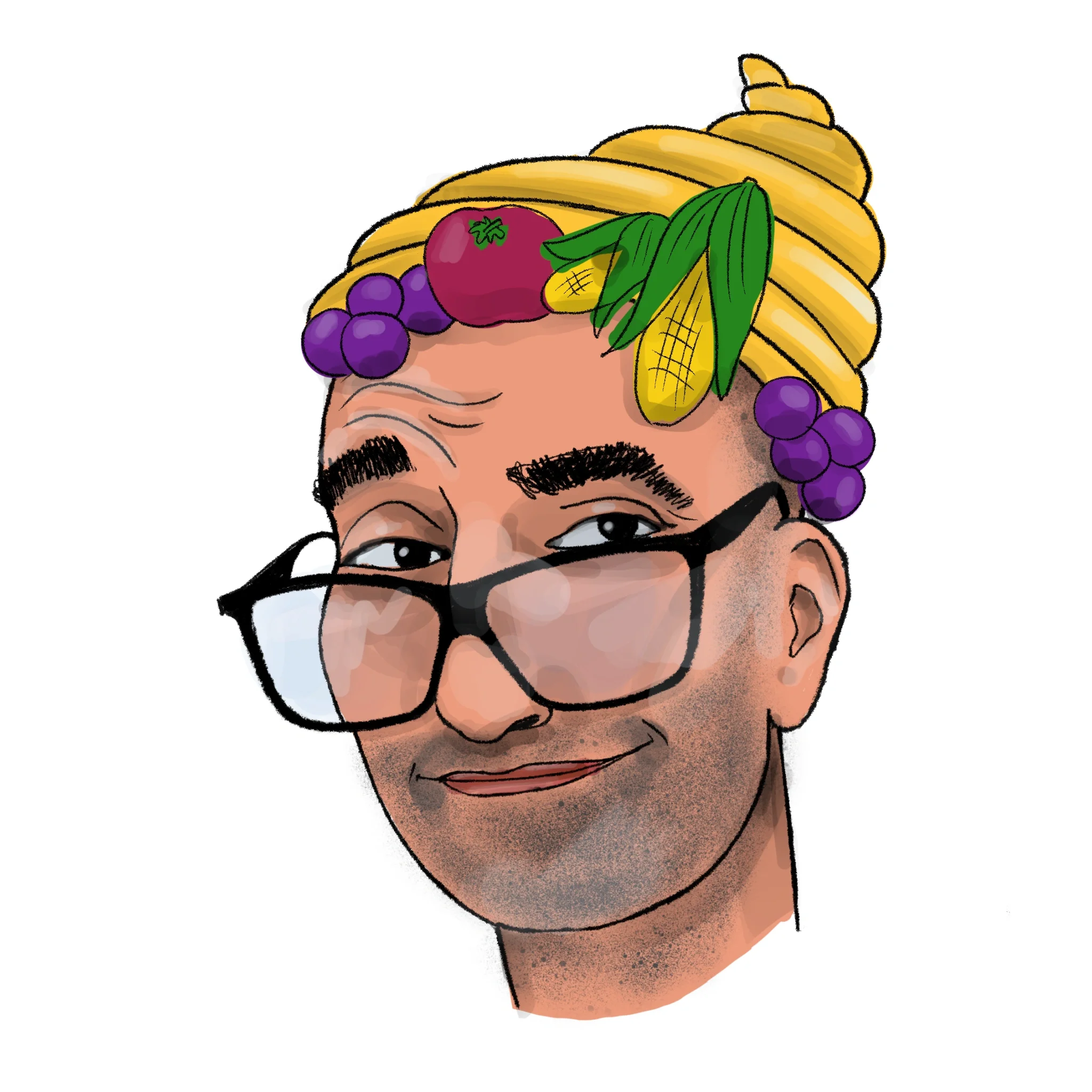 Cornucopia Hat Selfie, 2018