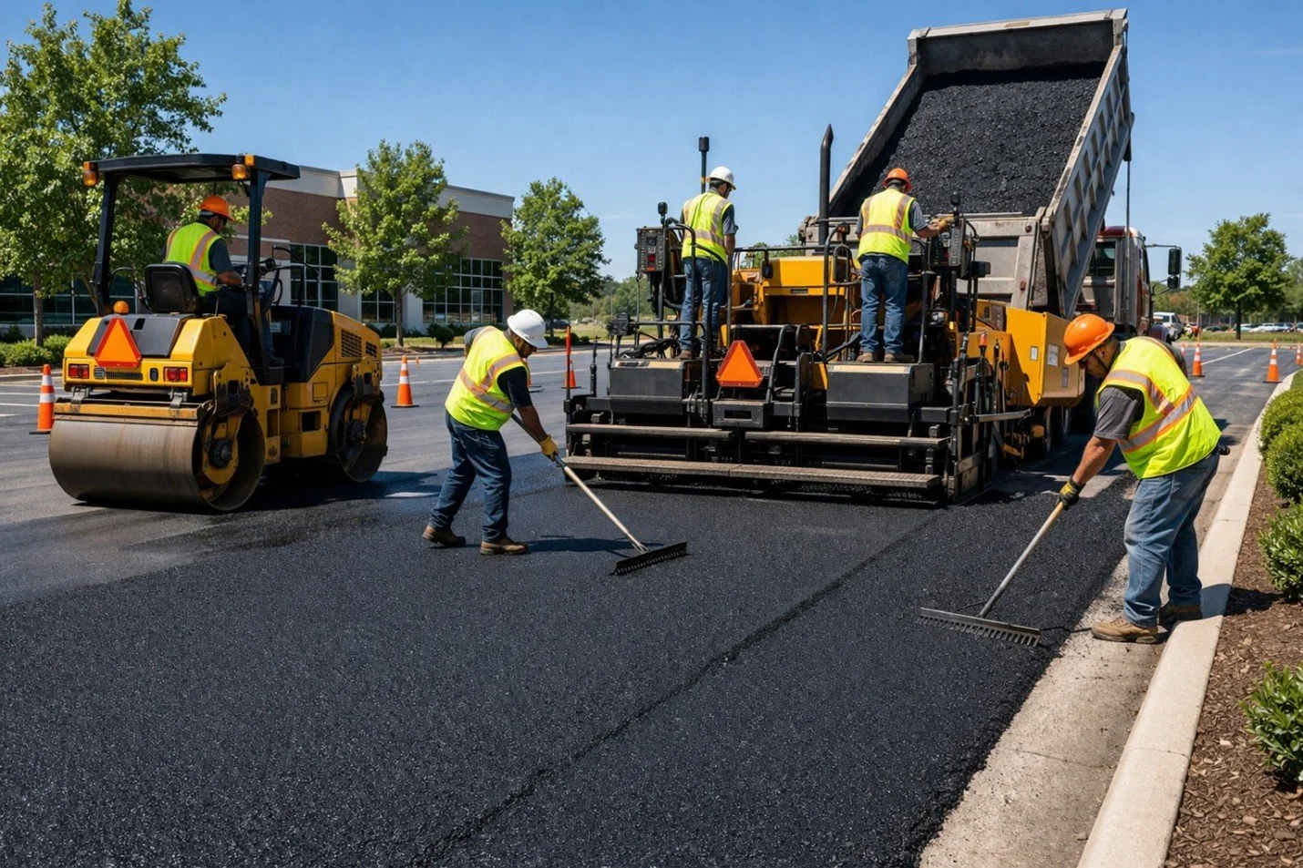 Why Asphalt Paving Installation Matters for Commercial Space