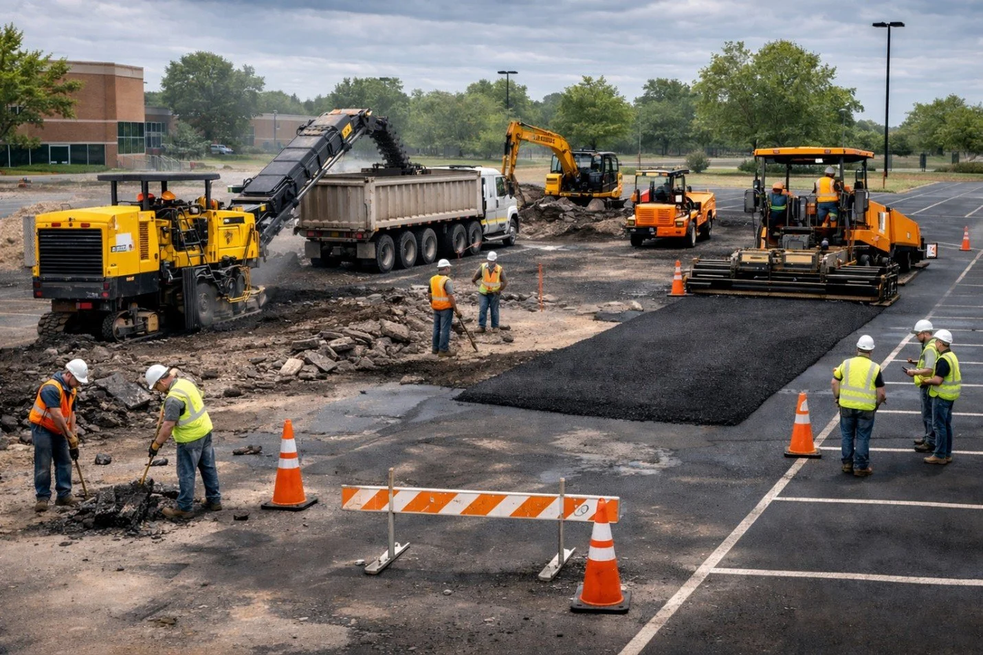 Common Signs You Need Parking Lot Pavement Reconstruction Soon