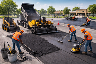 commercial pavment repair