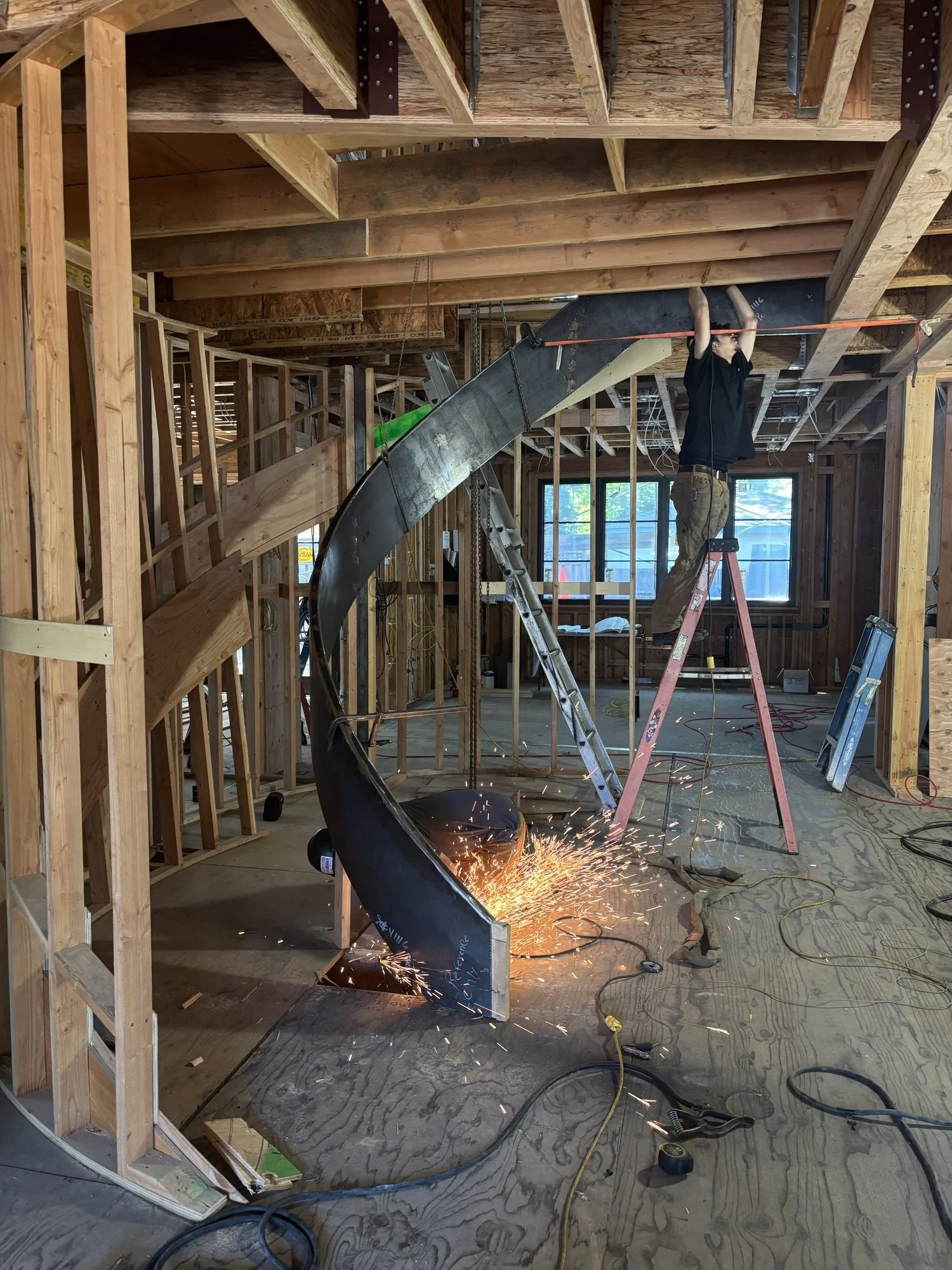 Steel Spiral Stair