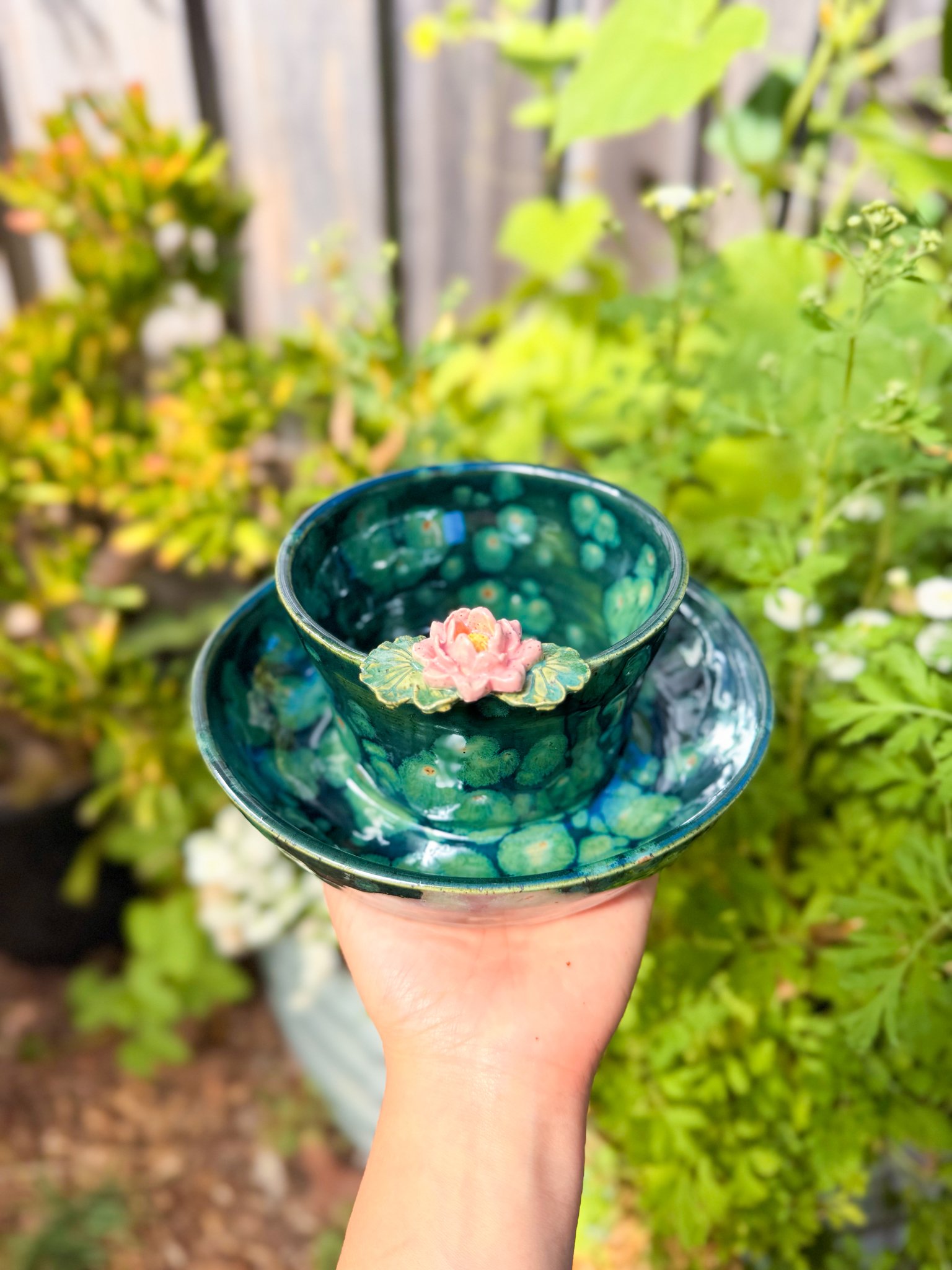 Lily Pad C (round, lotus)