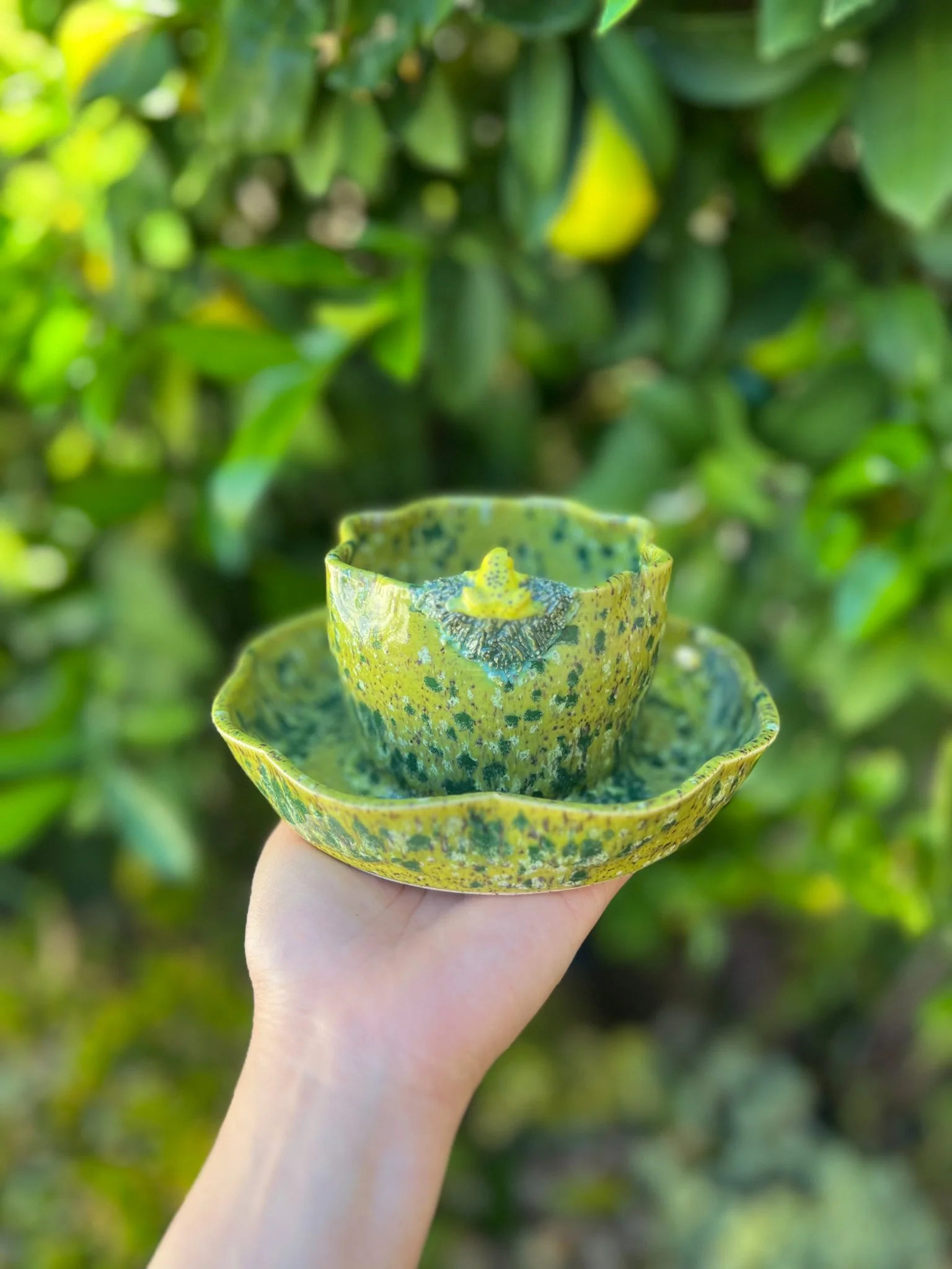 Frog Skin E ( 8 petal, frog)