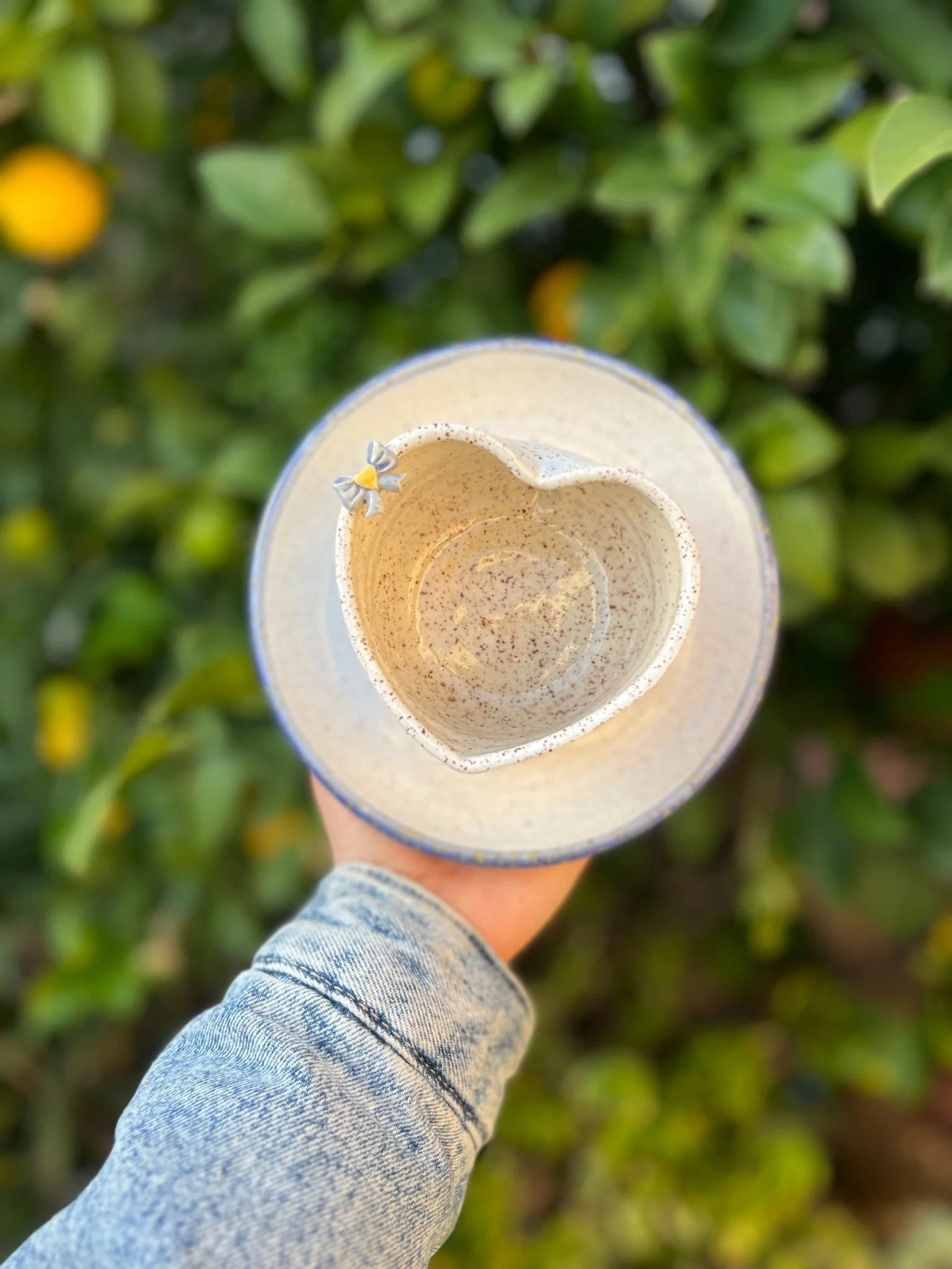 Lavender Dream A (heart, heart bow, white in/ld out) "Discounted"